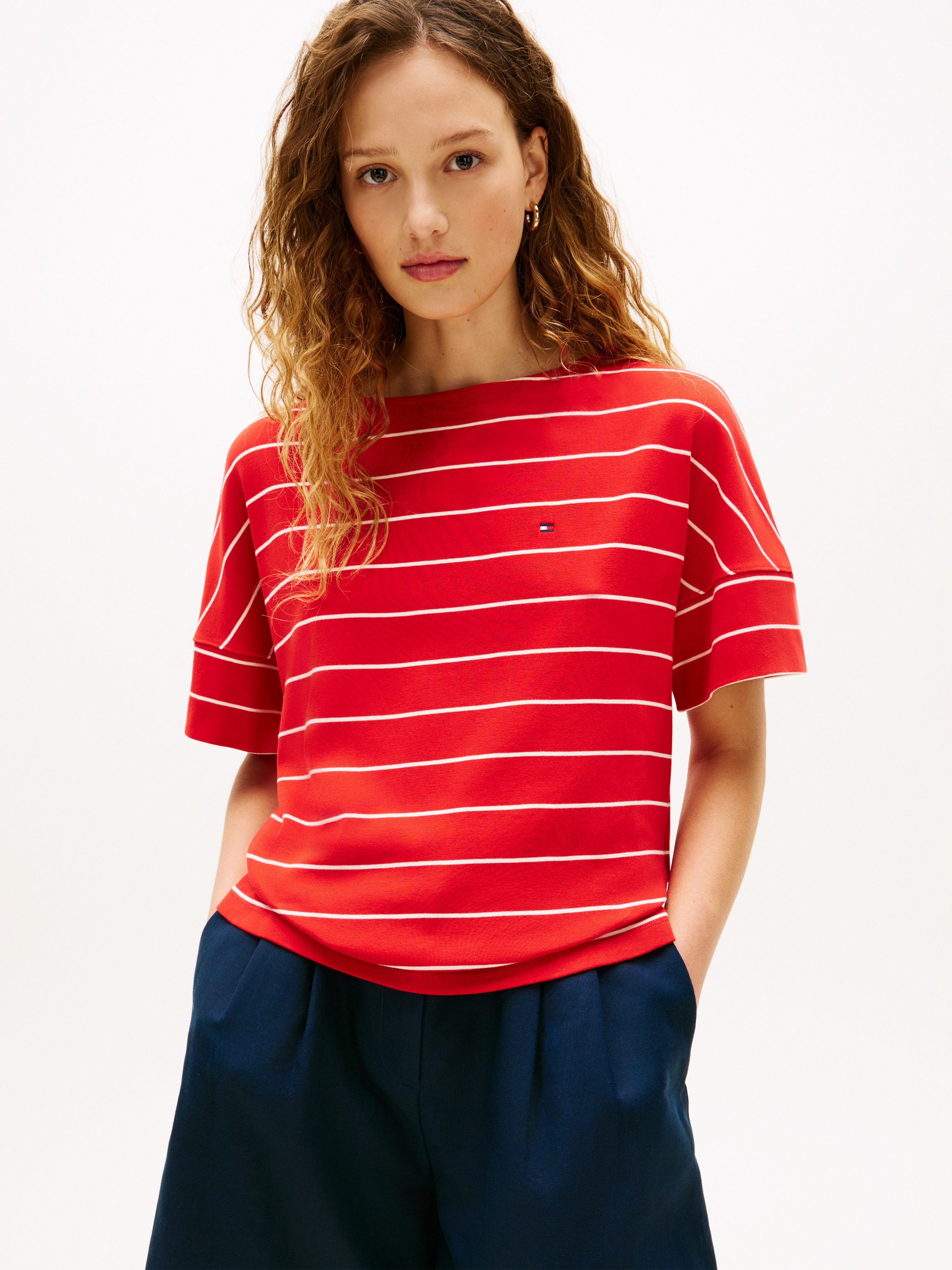 Kurzarmshirt MDRN CODY SS SLV C-NK TEE