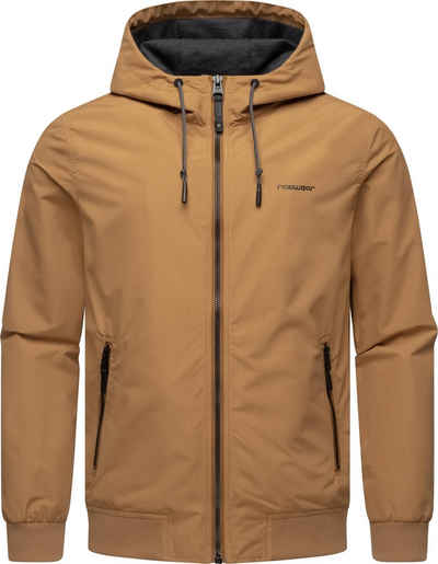 Ragwear Outdoorjacke Perci Stylische Herren Übergangsjacke mit großer Kapuze