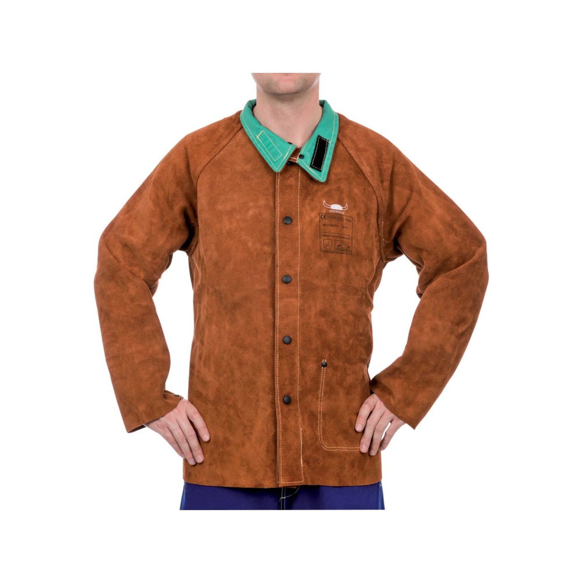 Weldas Schweißerschürze Weldas Schweißerschutz-Jacke, Unisex-Größe: XL