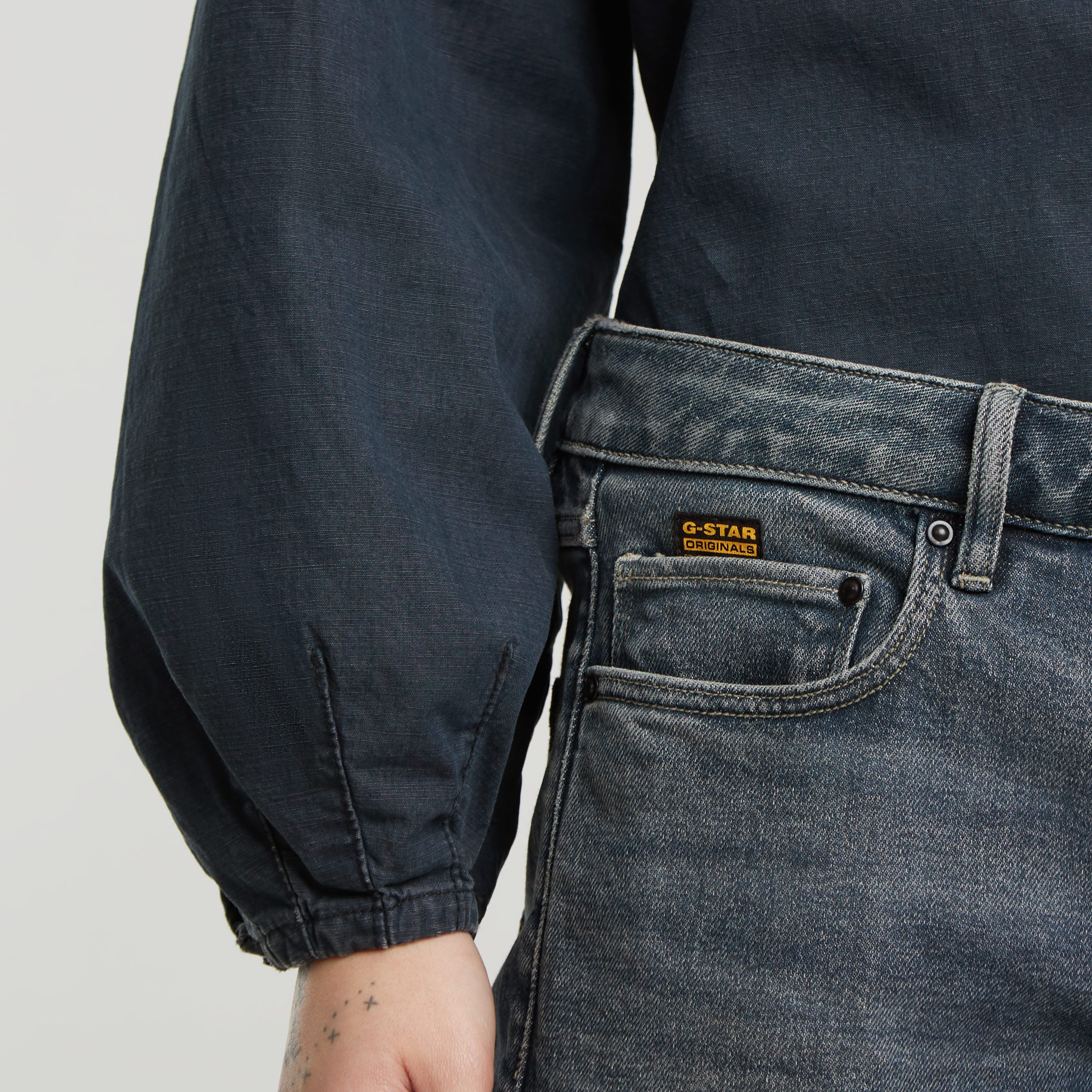 G-STAR Boyfriend-Jeans Kate Baumwollstretch Denim Qualität für hohen Tragekomfort
