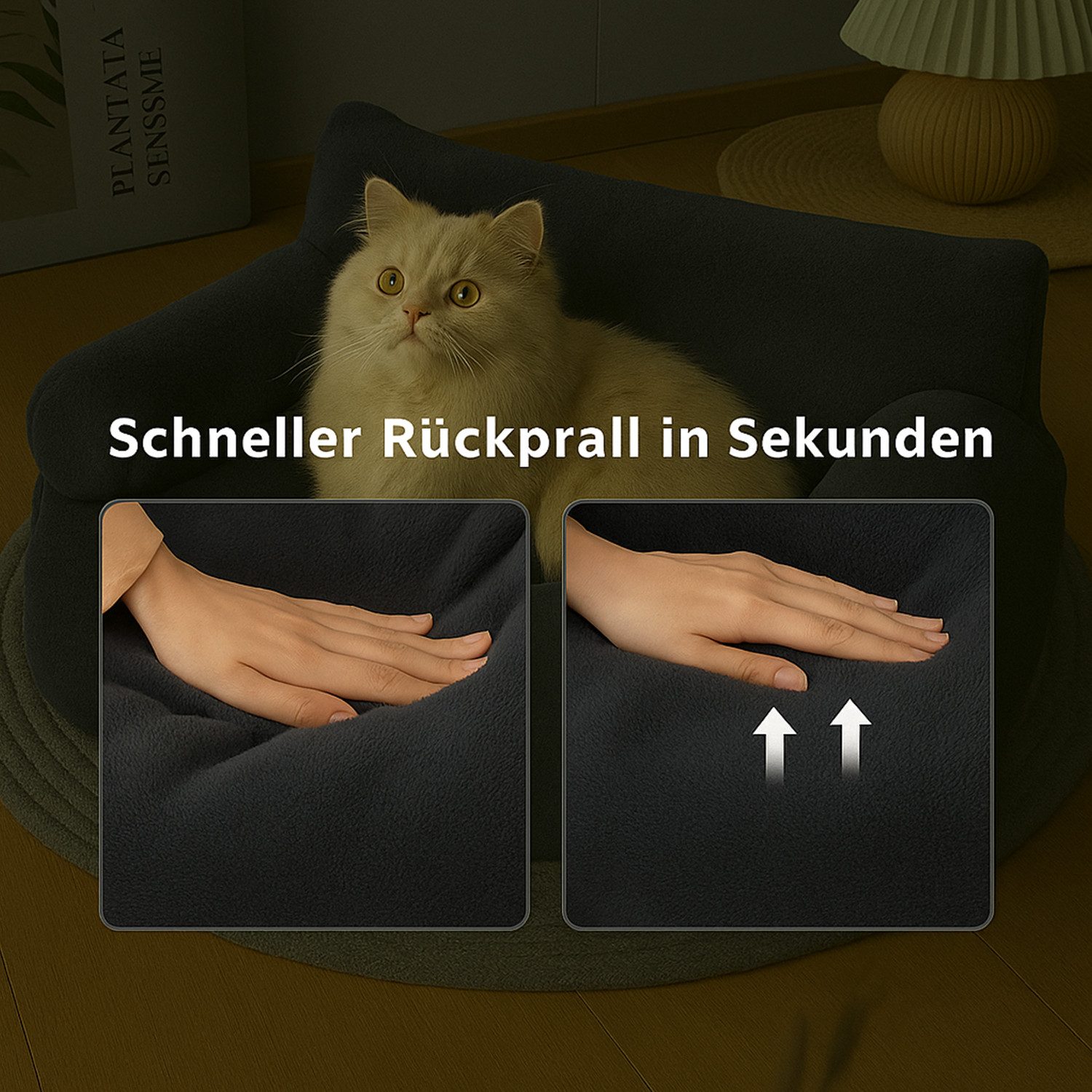 Roxlin Katzenliege Roxlin Katzenbett Sofa flauschig günstig online kaufen