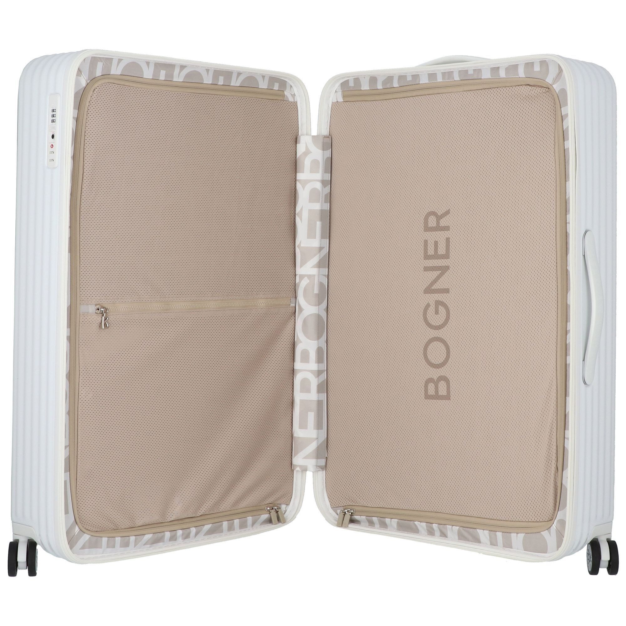 BOGNER Hartschalen-Trolley Piz, 4 Rollen, Polycarbonat