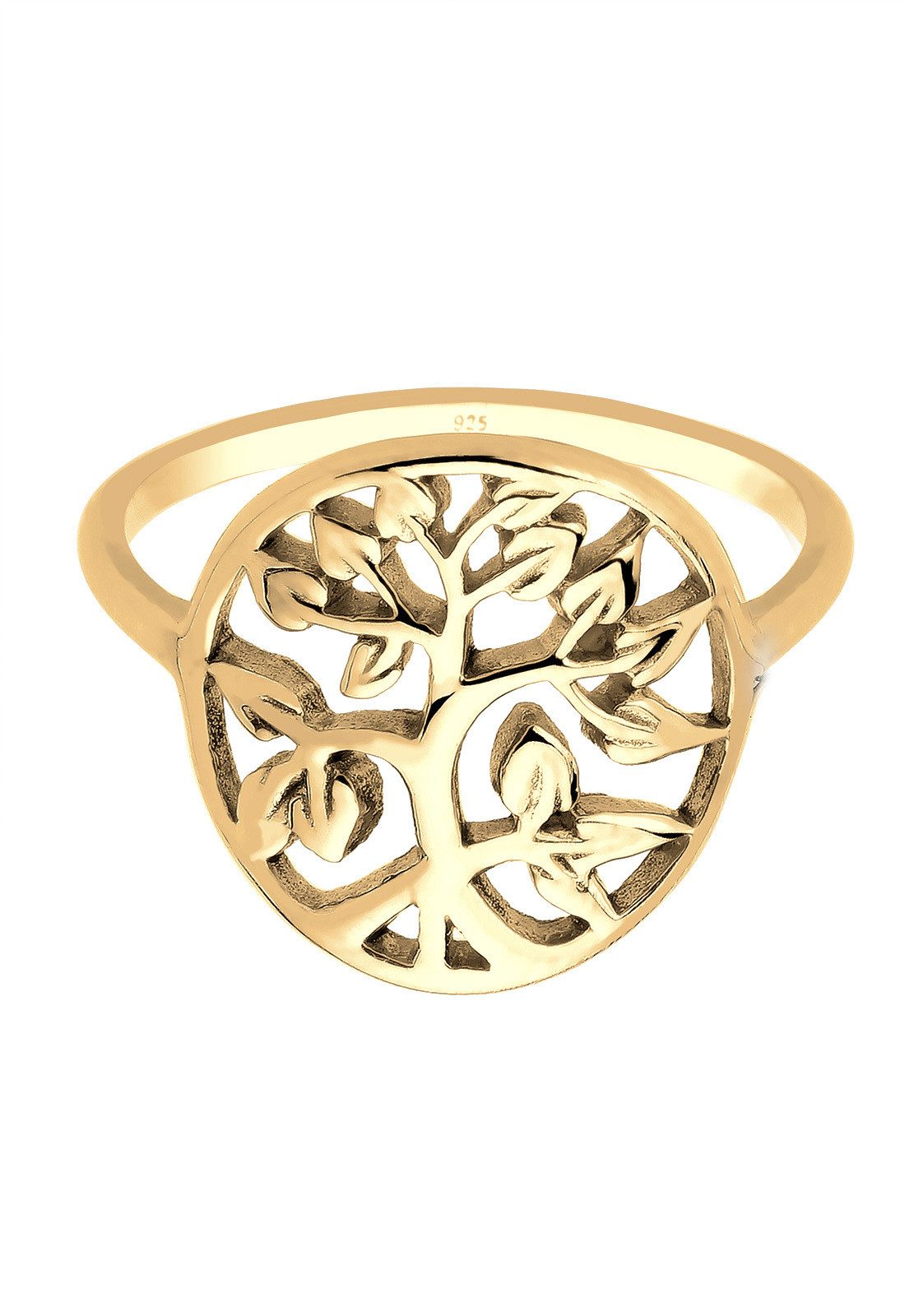 Elli Fingerring Lebensbaum Floral 925er Sterling günstig online kaufen