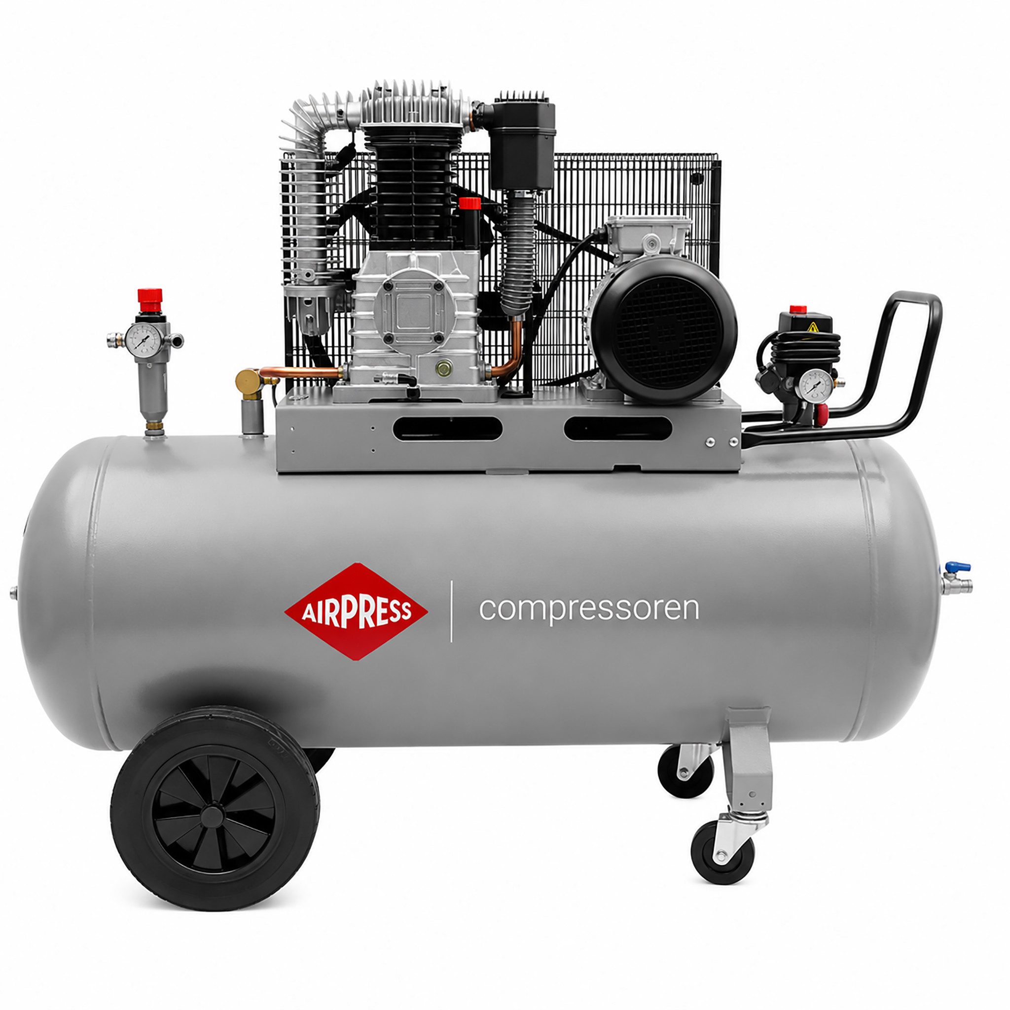 Airpress Kompressor Druckluft- Kompressor 7,5 PS 270 Liter 11 bar HK 1000-270 Pro 360650, max. 10 bar, 270 l, 1 Stück