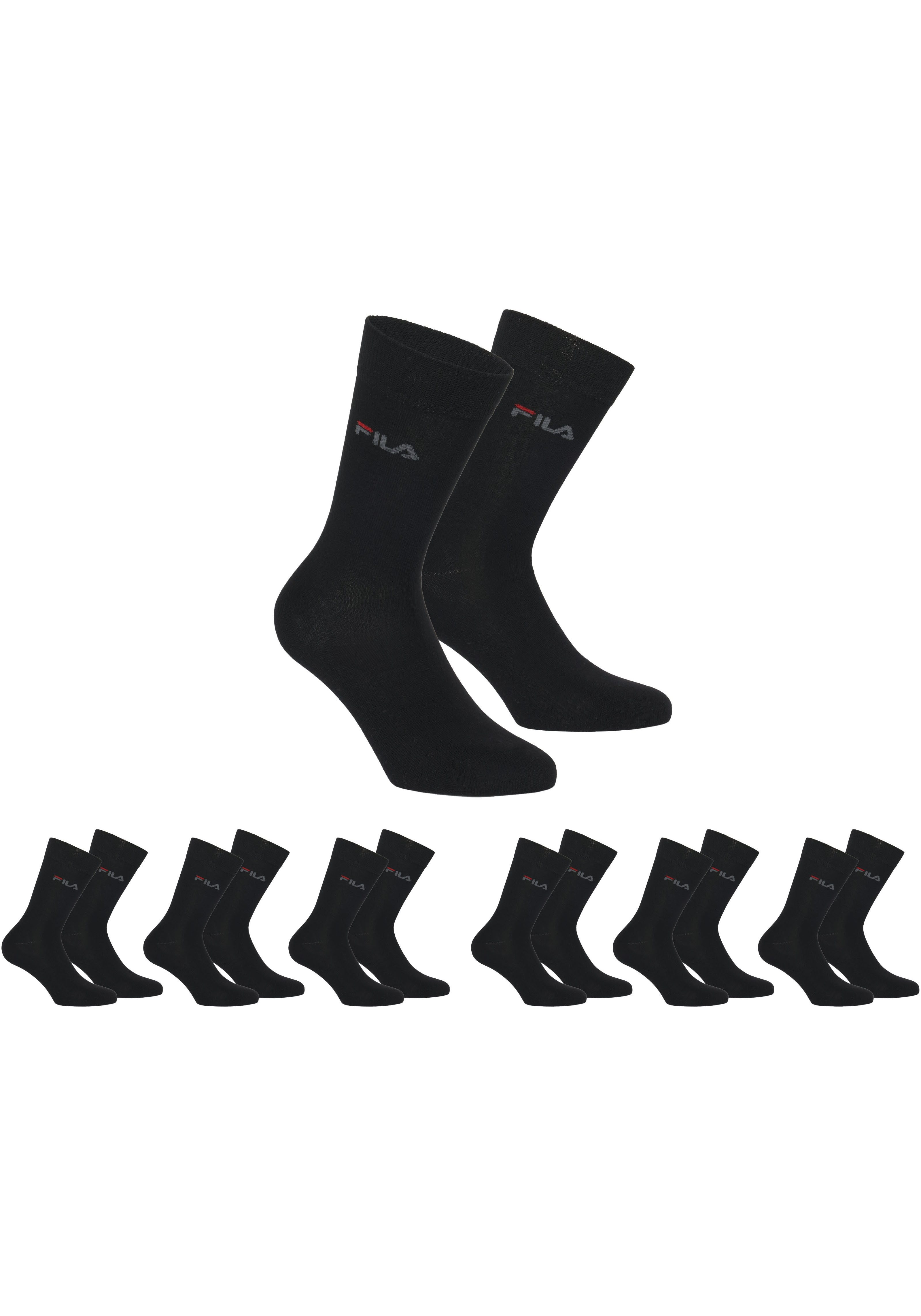 Fila Businesssocken UNISEX LIFESTYLE PLAIN SOCKS (6-Paar) mit eingestrickem günstig online kaufen