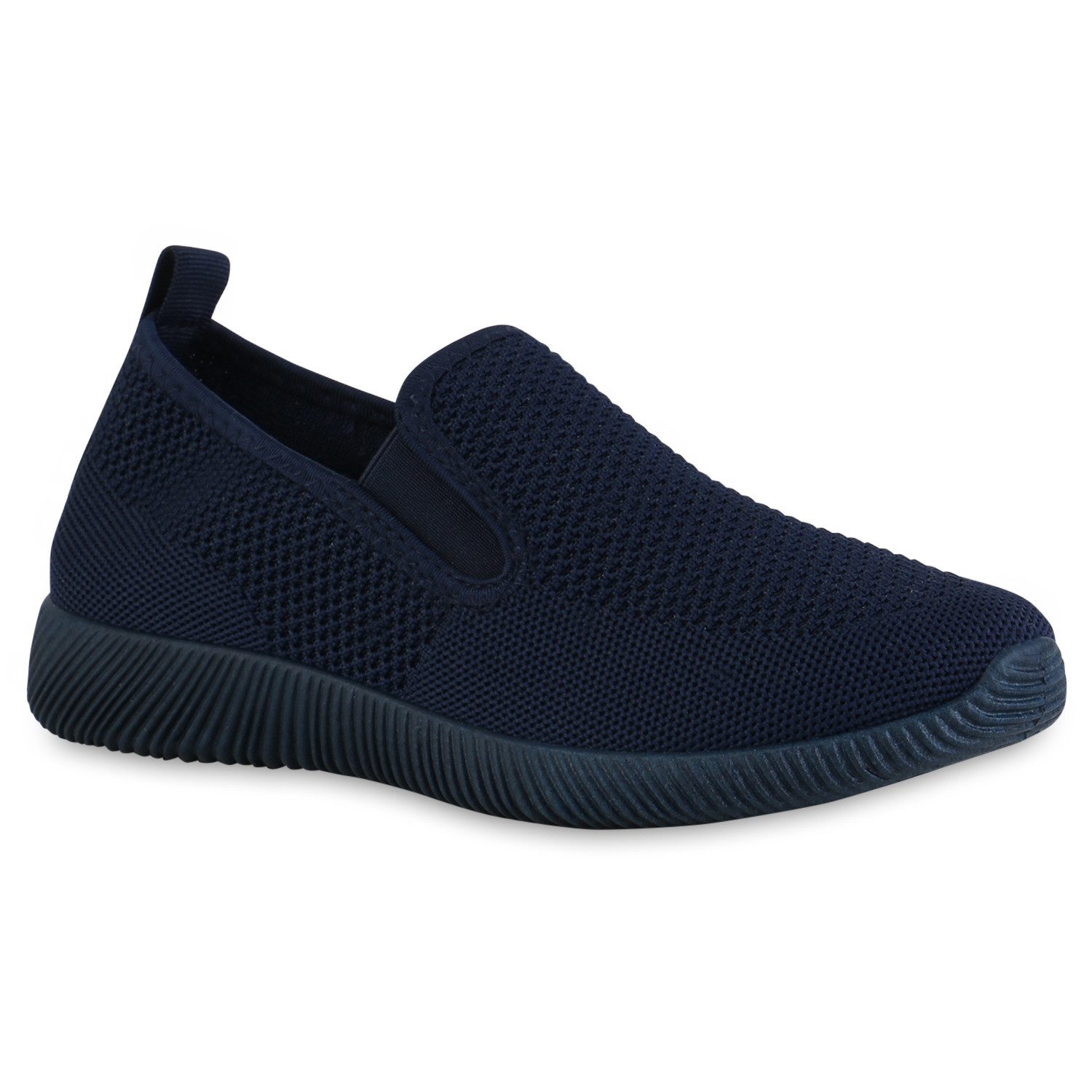 VAN HILL 841611 Laufschuh Damen Slip Ons Sportschuhe Sportliche Strick Frei günstig online kaufen