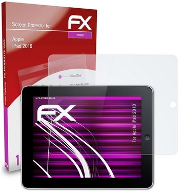 atFoliX Schutzfolie Panzerglasfolie für Apple iPad 2010, Ultradünn und superhart