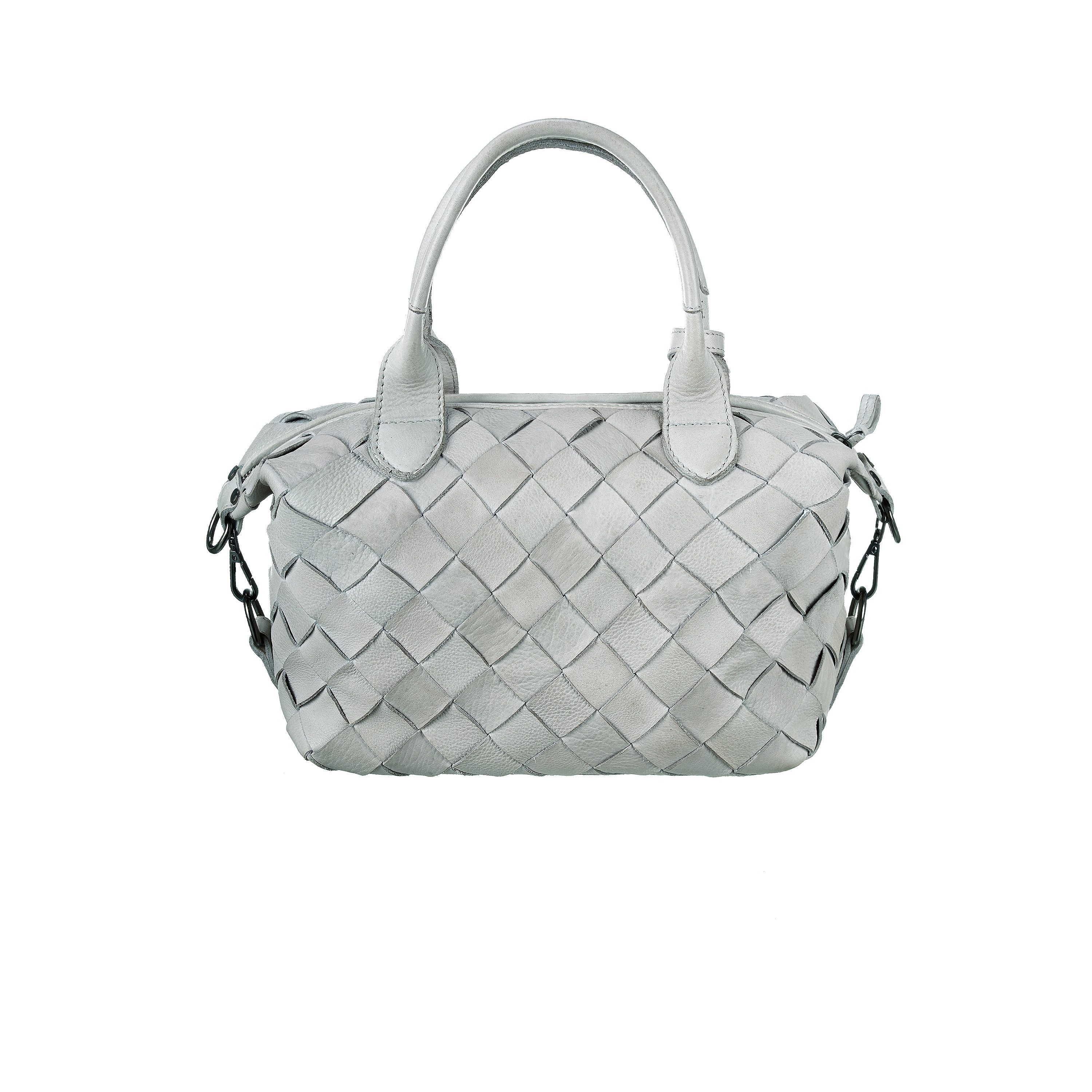 Handtasche charlotta flechtwerk