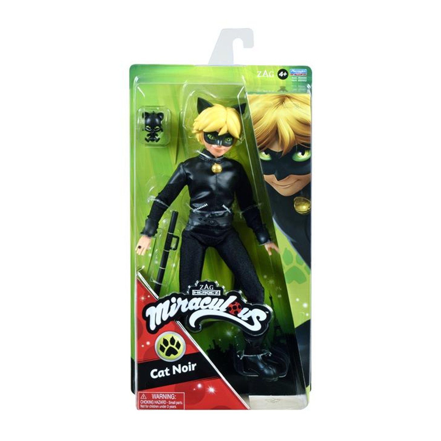 Playmates Toys Anziehpuppe 50002, Cat Noir Schwarze Katze