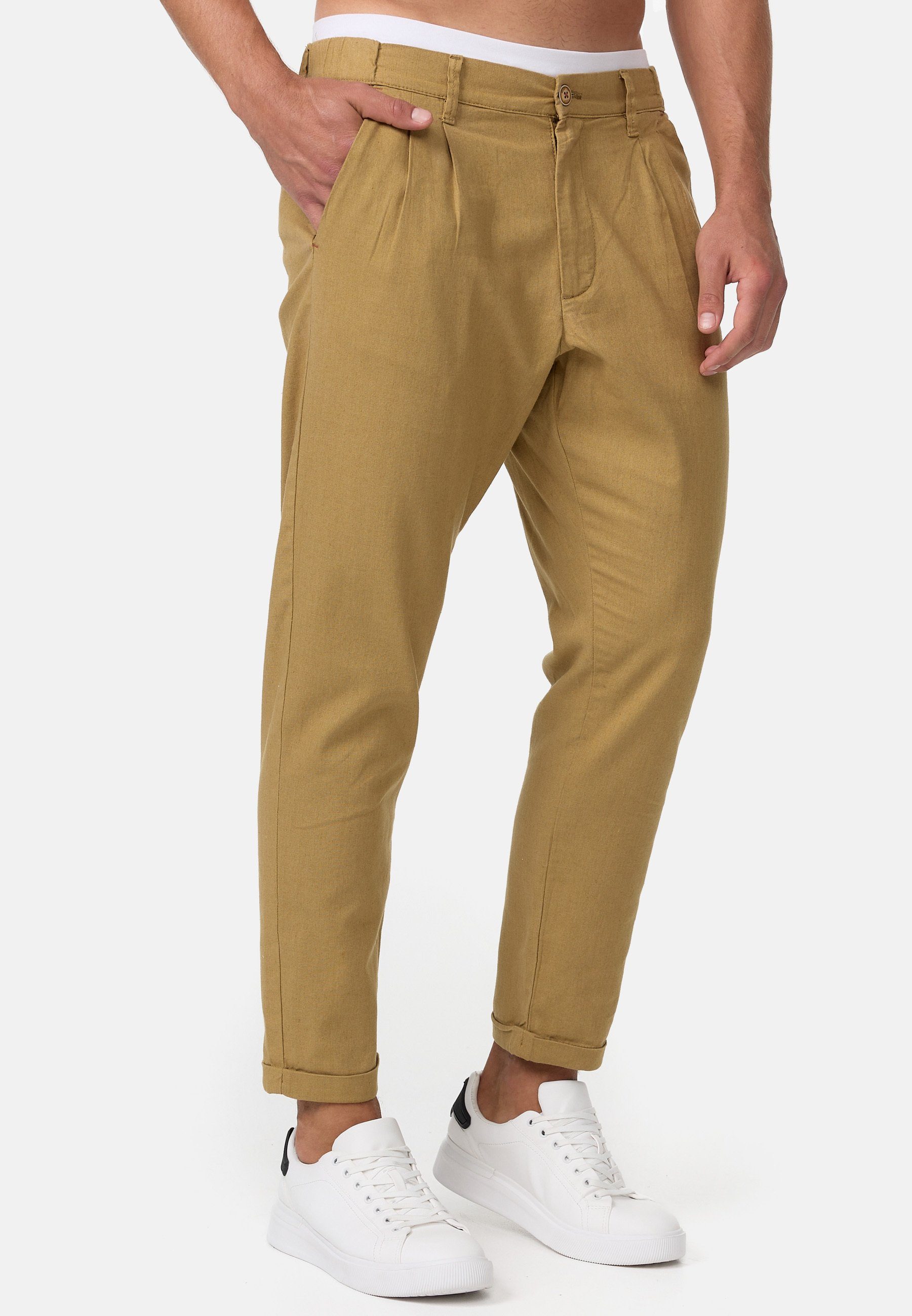 Indicode Stoffhose Herren Cunningham Herrenhose Freizeithose Männer