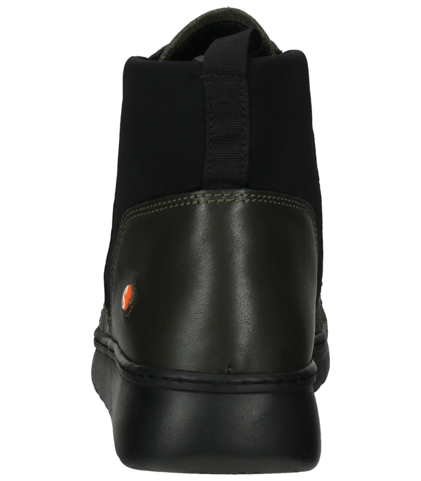 Leder Stiefelette softinos Schnürstiefelette