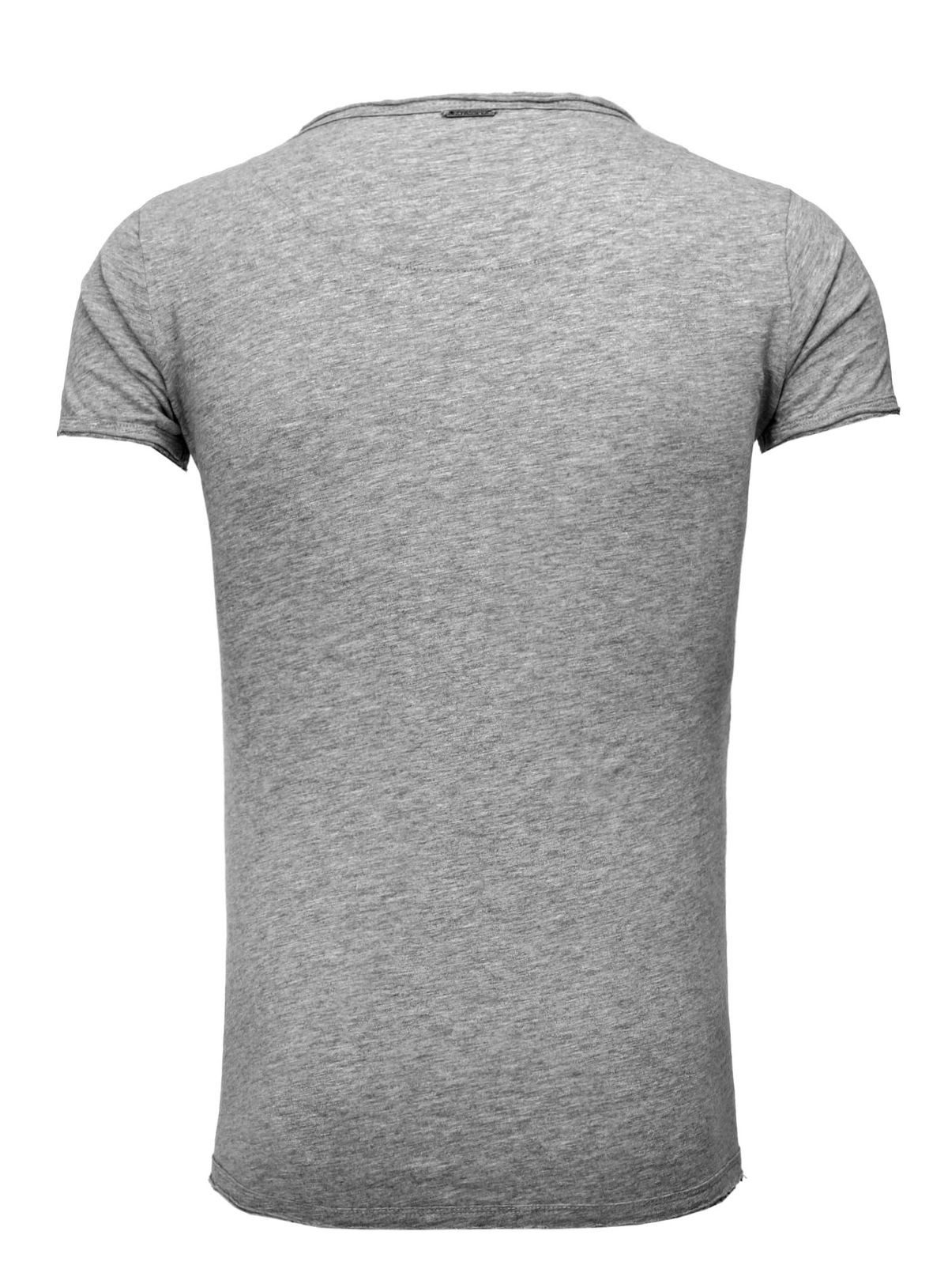 Key Largo T-Shirt Bread vintage Look uni Basic T00621 Rundhalsauschnitt uni günstig online kaufen