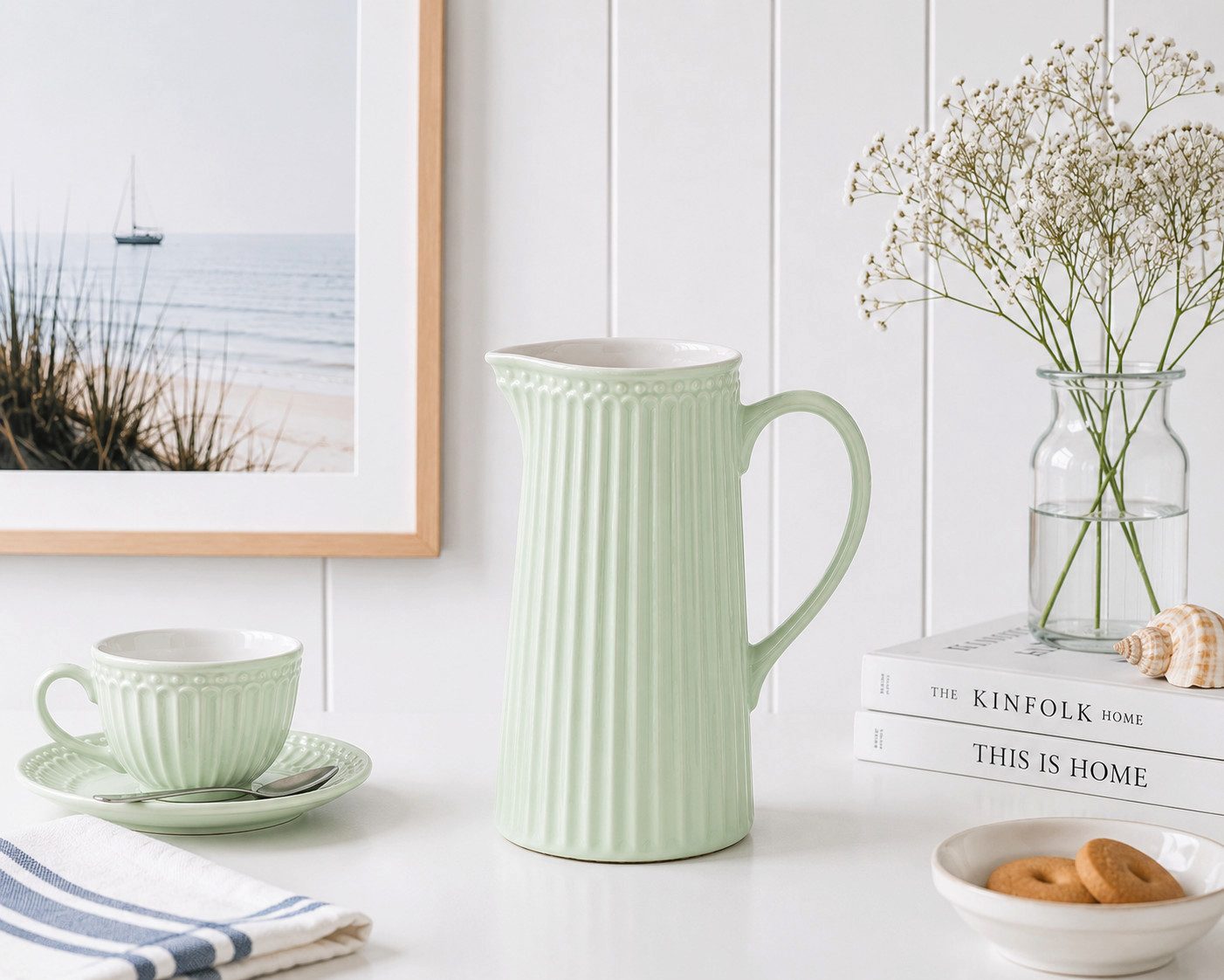 Greengate Kanne GreenGate Kanne Alice Hellgrün 1L
