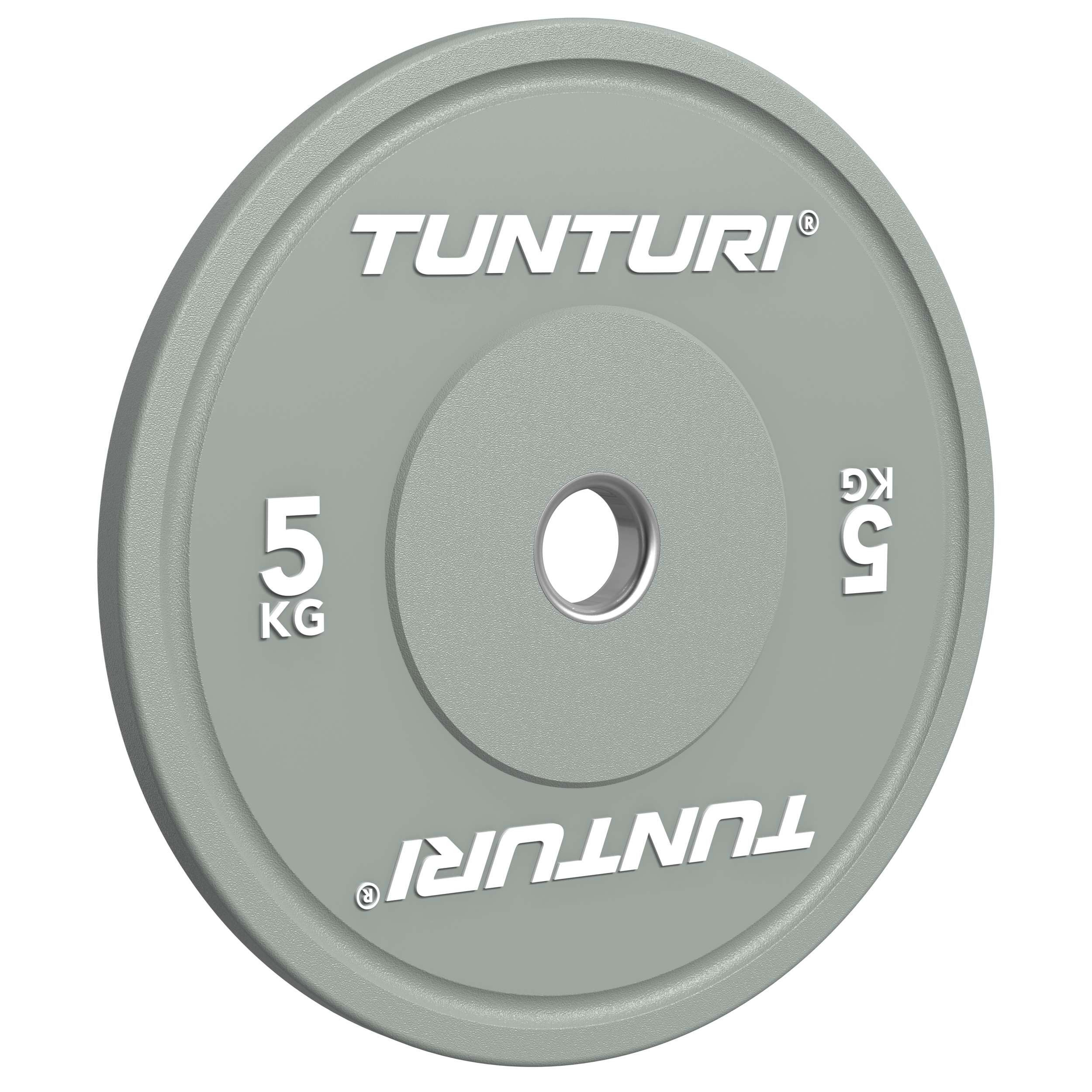 Tunturi Gewichtsscheibe Platinum Bumper Plates – Hantelscheiben – Gewichtsscheiben – 1x 5 kg –