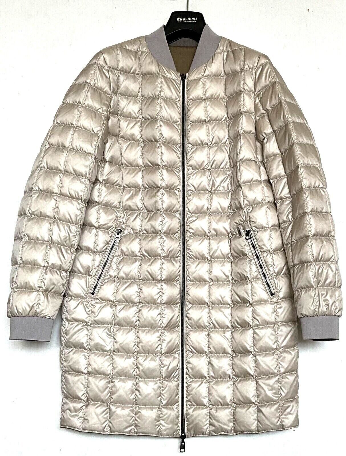 WOOLRICH Langjacke Woolrich Jacke, Woolrich W.S Reversible Long Jacket, Reversibel Jacke Lang