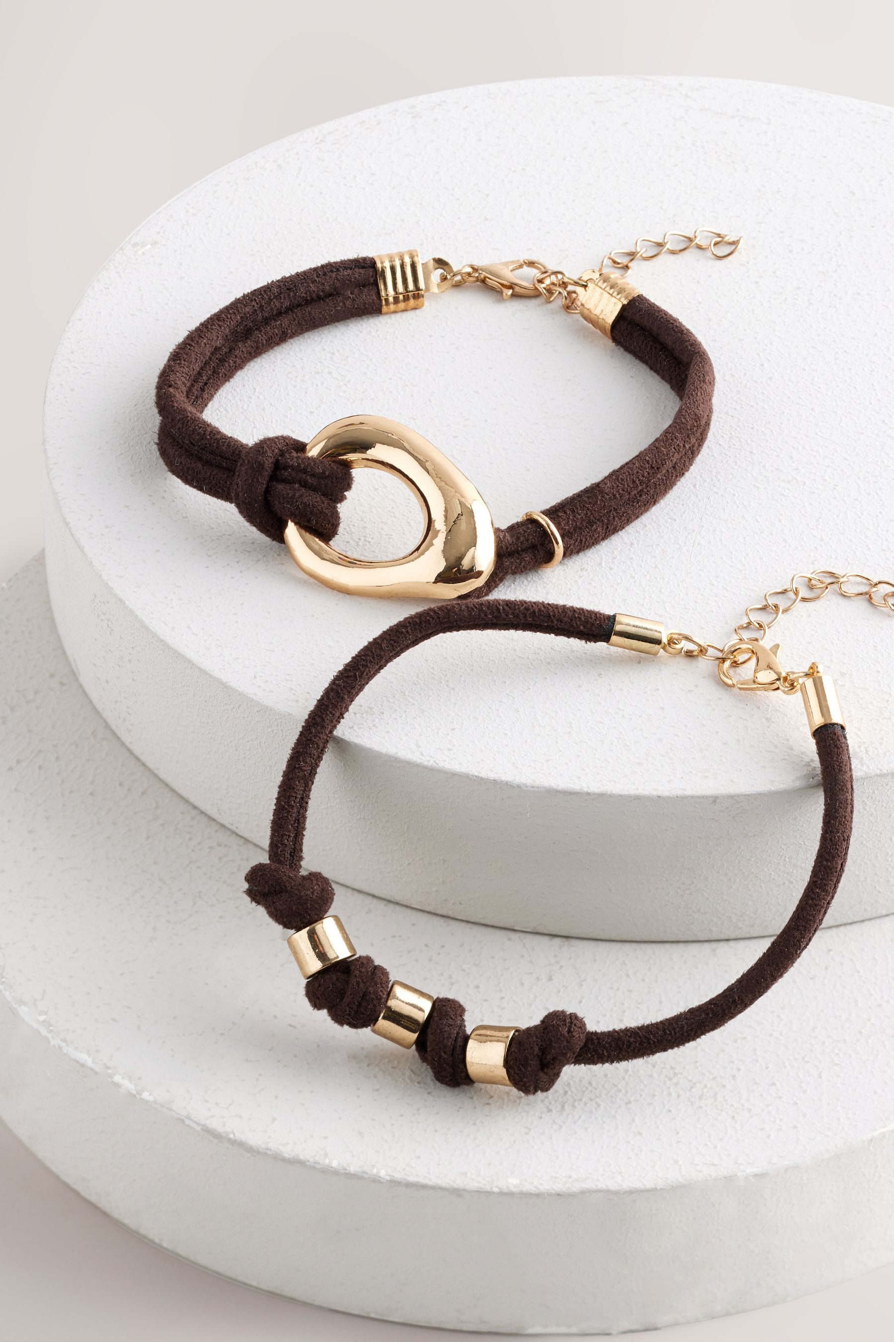 Next Armband Set 2er-Pack Kordelarmbänd...