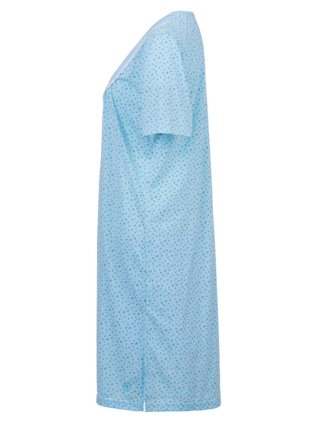 zeitlos Nachthemd Nachthemd Kurzarm - Mille Fleur Spitze günstig online kaufen