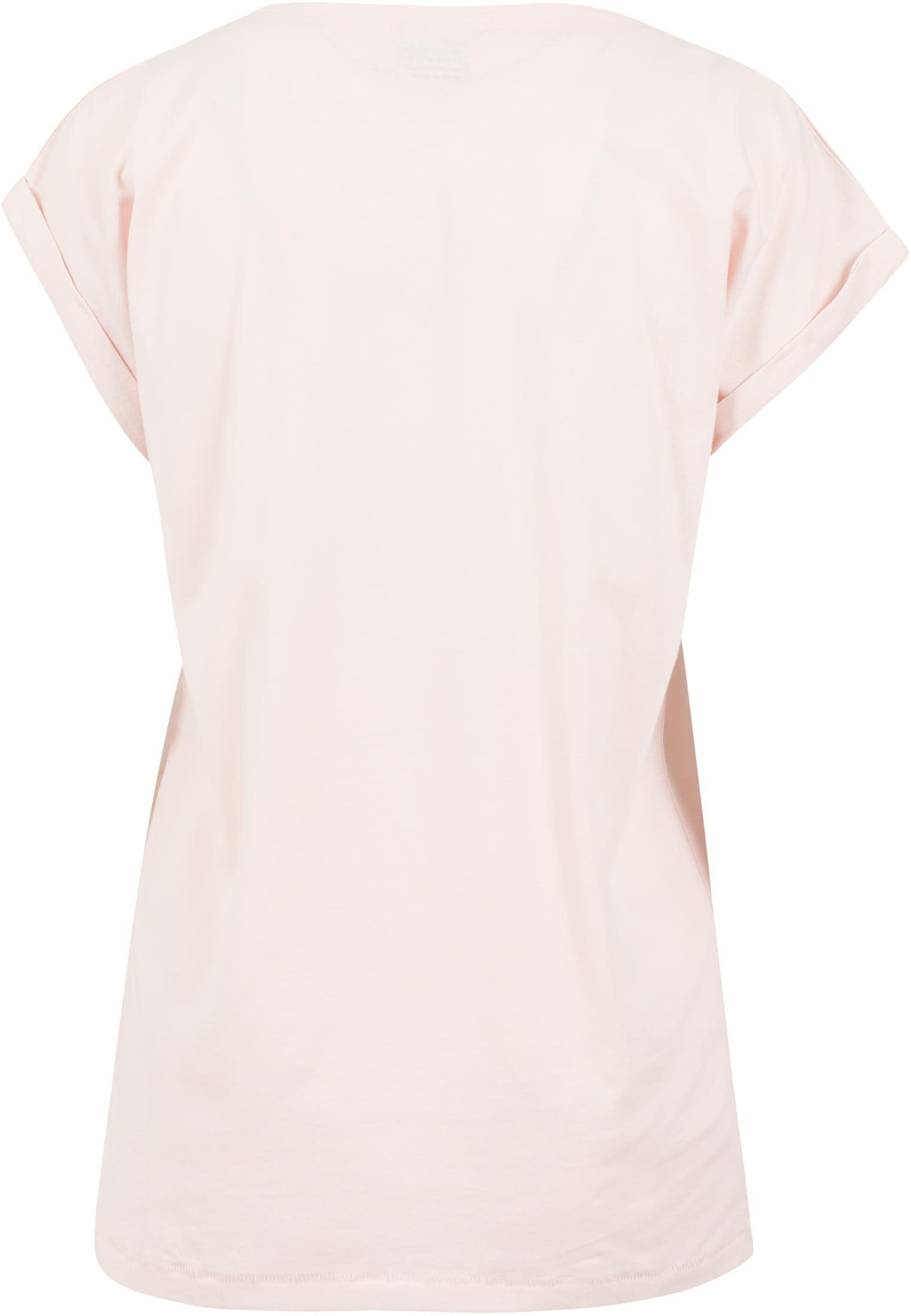 URBAN CLASSICS pink Extended TB771 Shoulder T-Shirt