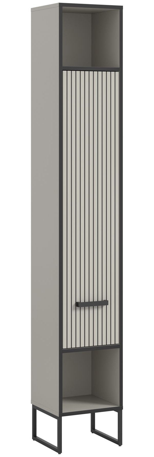 xonox.home Hochschrank Kaschmir Nachbildung Softclose Melamin Modern 30x192 günstig online kaufen