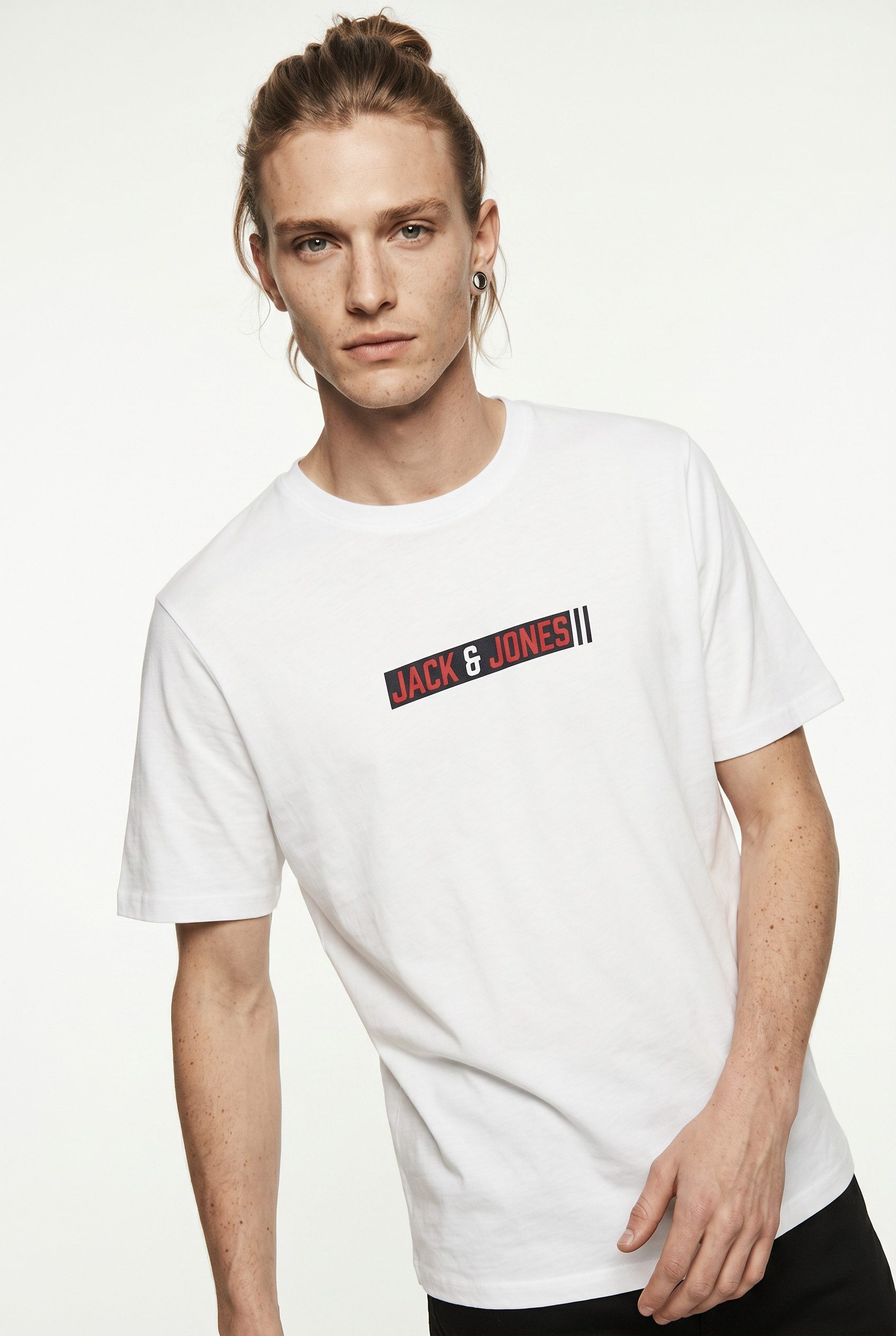 Jack & Jones T-Shirt JJMUNK TEE SS CREW NECK 3PK MP (Packung, 3-tlg) aus Baumwolle, normale Passform, mit Rundhalsausschnitt