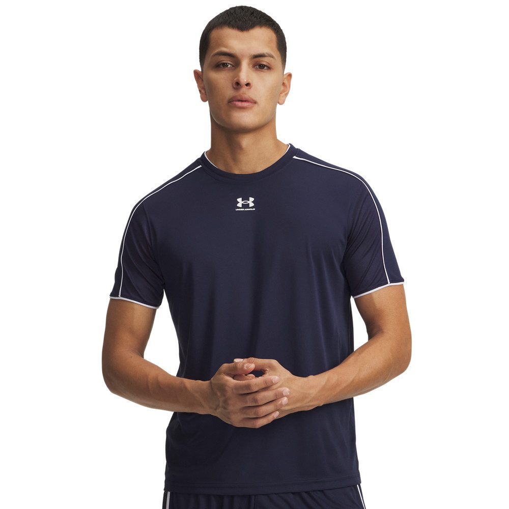 Under Armour® Trainingsshirt UA M CHALLENGER TRAIN SS (1-tlg) atmungsaktives Material, schnell trocknend, geruchsregulierend