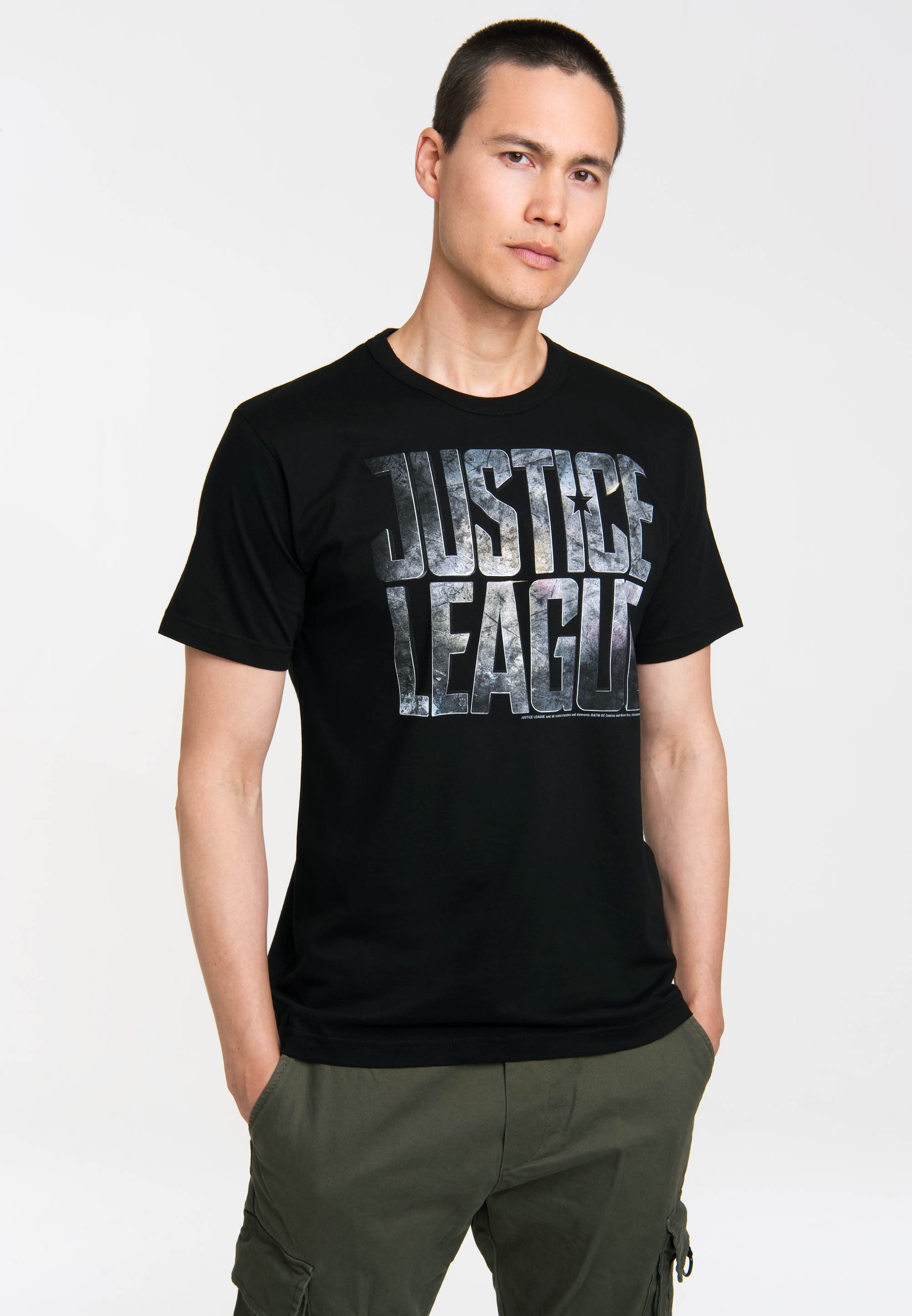 LOGOSHIRT T-Shirt Justice League im angesagten Design