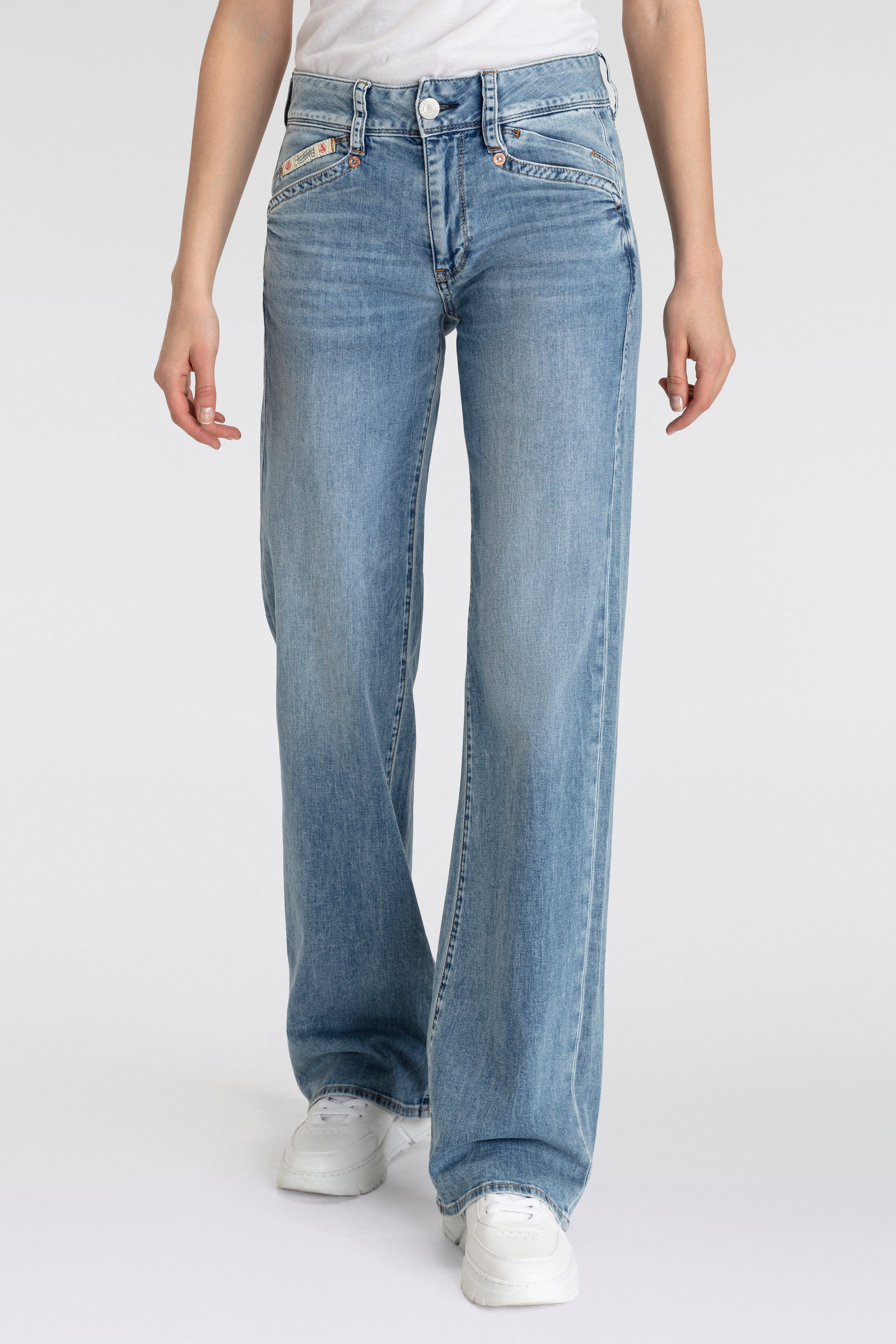 Herrlicher Bootcut-Jeans Prime New Denim Light mit Stretch günstig online kaufen