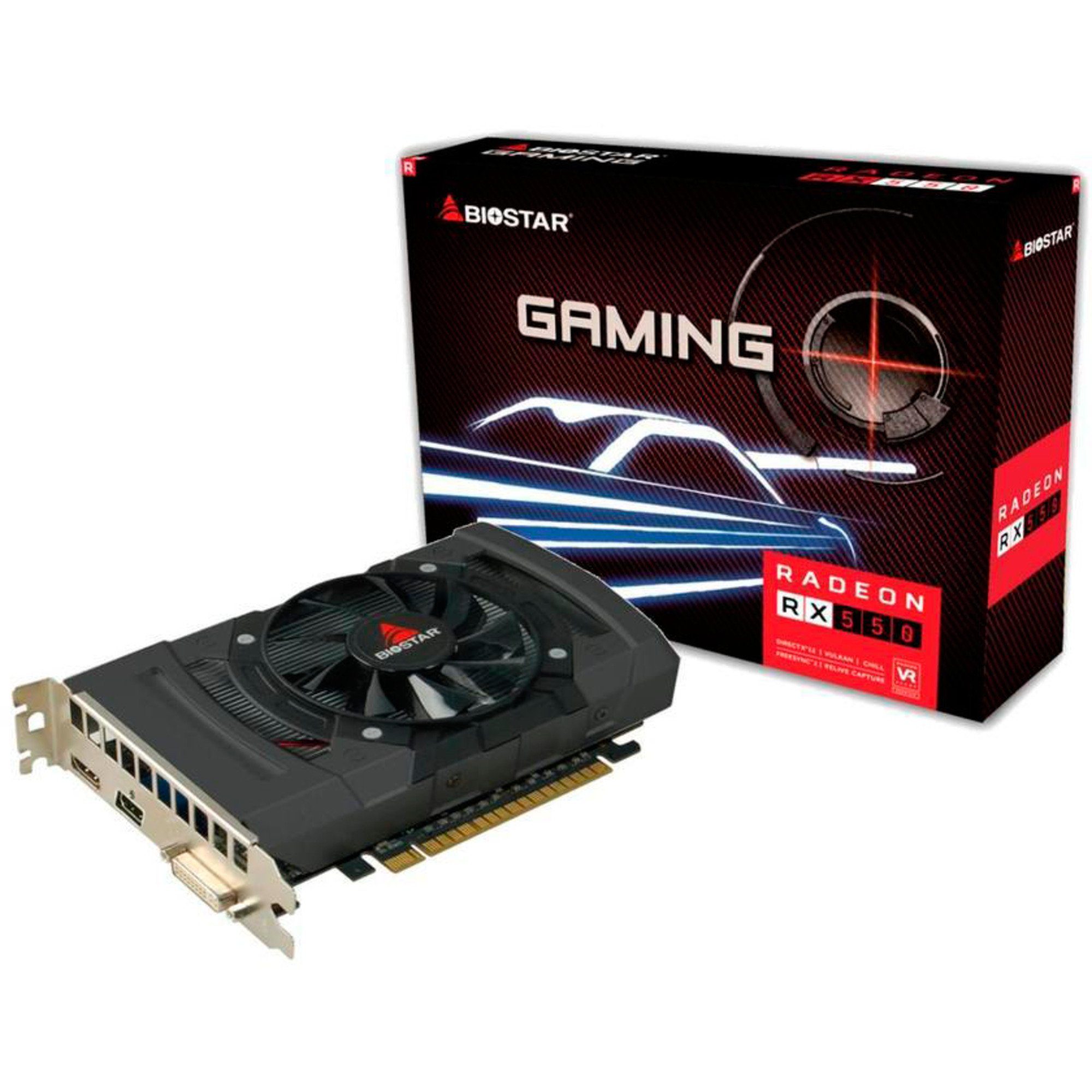 Biostar VA5505RF41 Radeon RX550 Grafikkarte (4 GB)