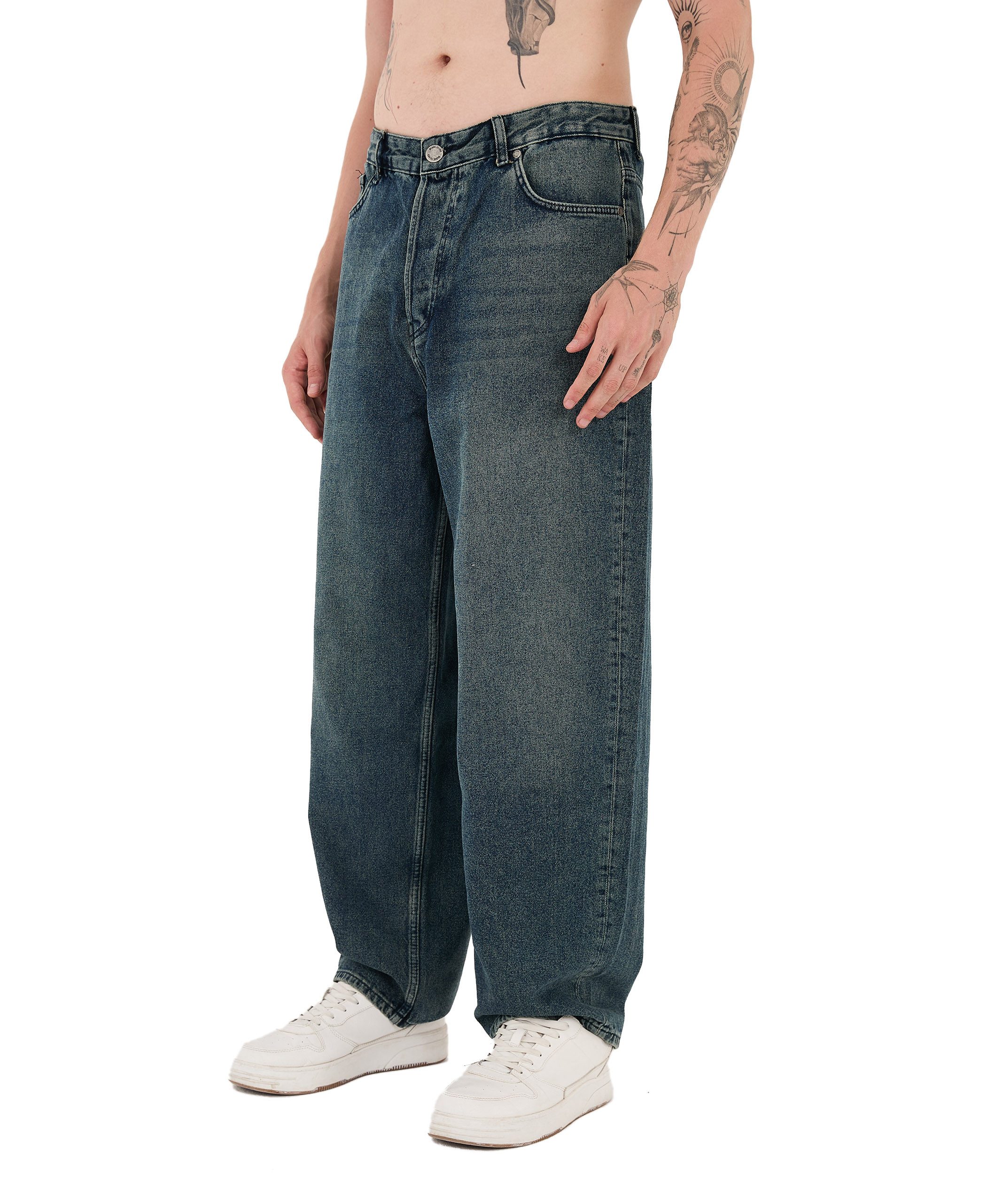 Denim Distriqt Relax-fit-Jeans Herren Baggy Jeans, günstig online kaufen