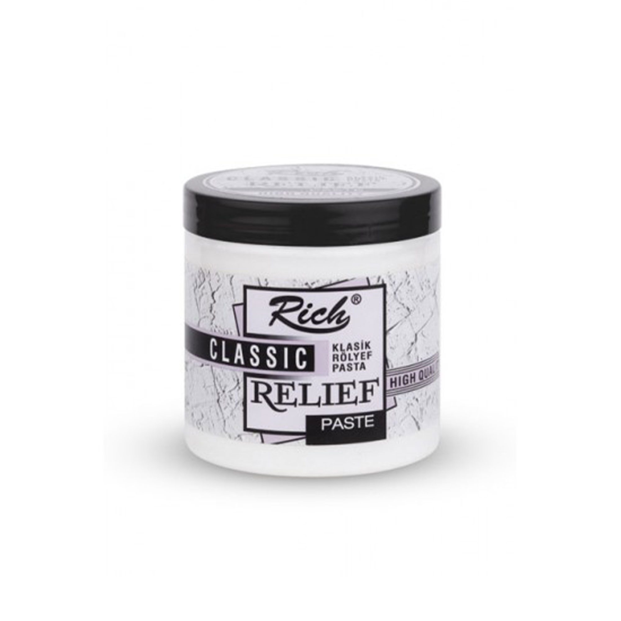 RICH Bastelfarbe RICH Classic Relief Paste – Strukturpaste für Relief-Effekte