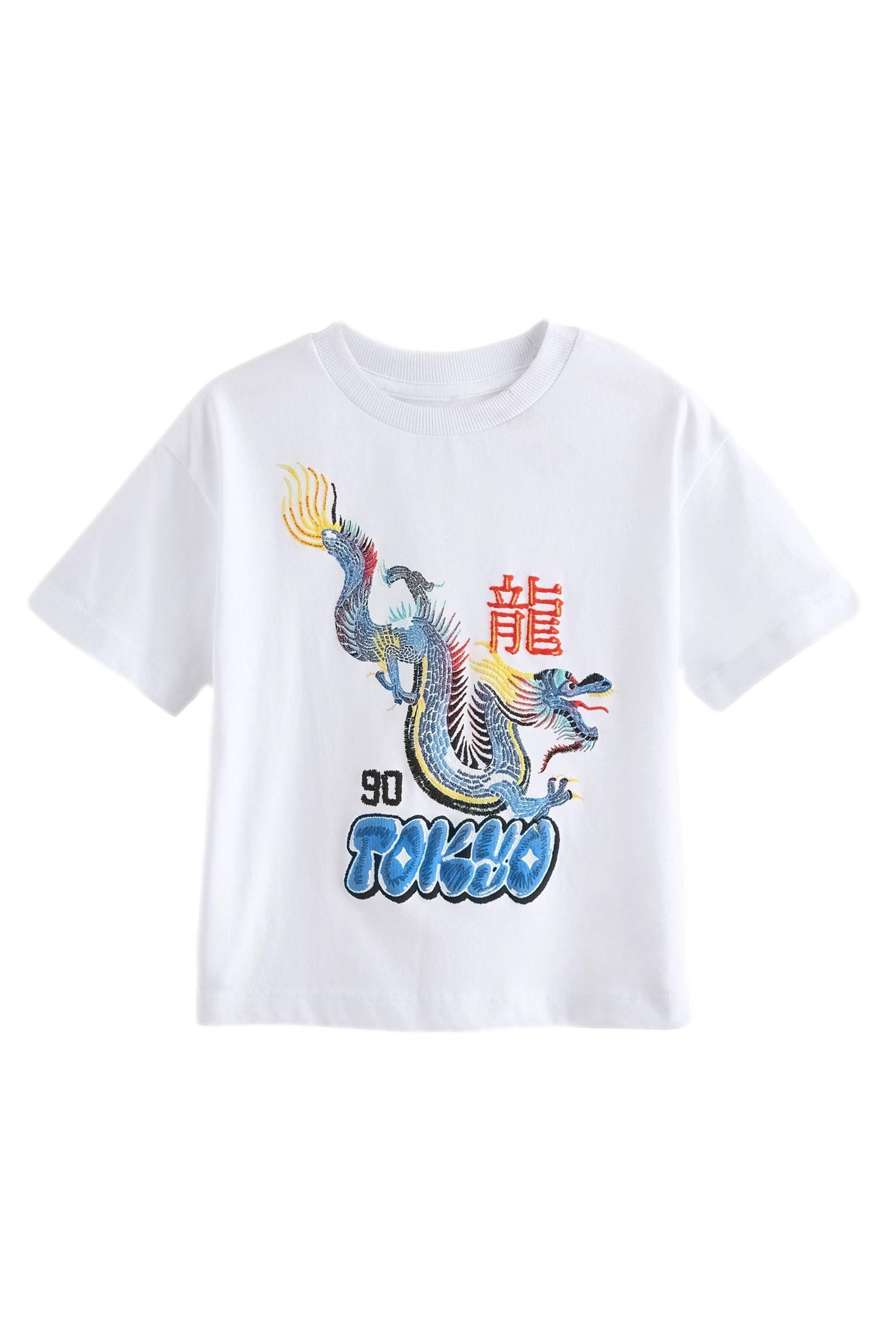 T-Shirt Kurzarm-T-Shirt mit Figurenmotiv
