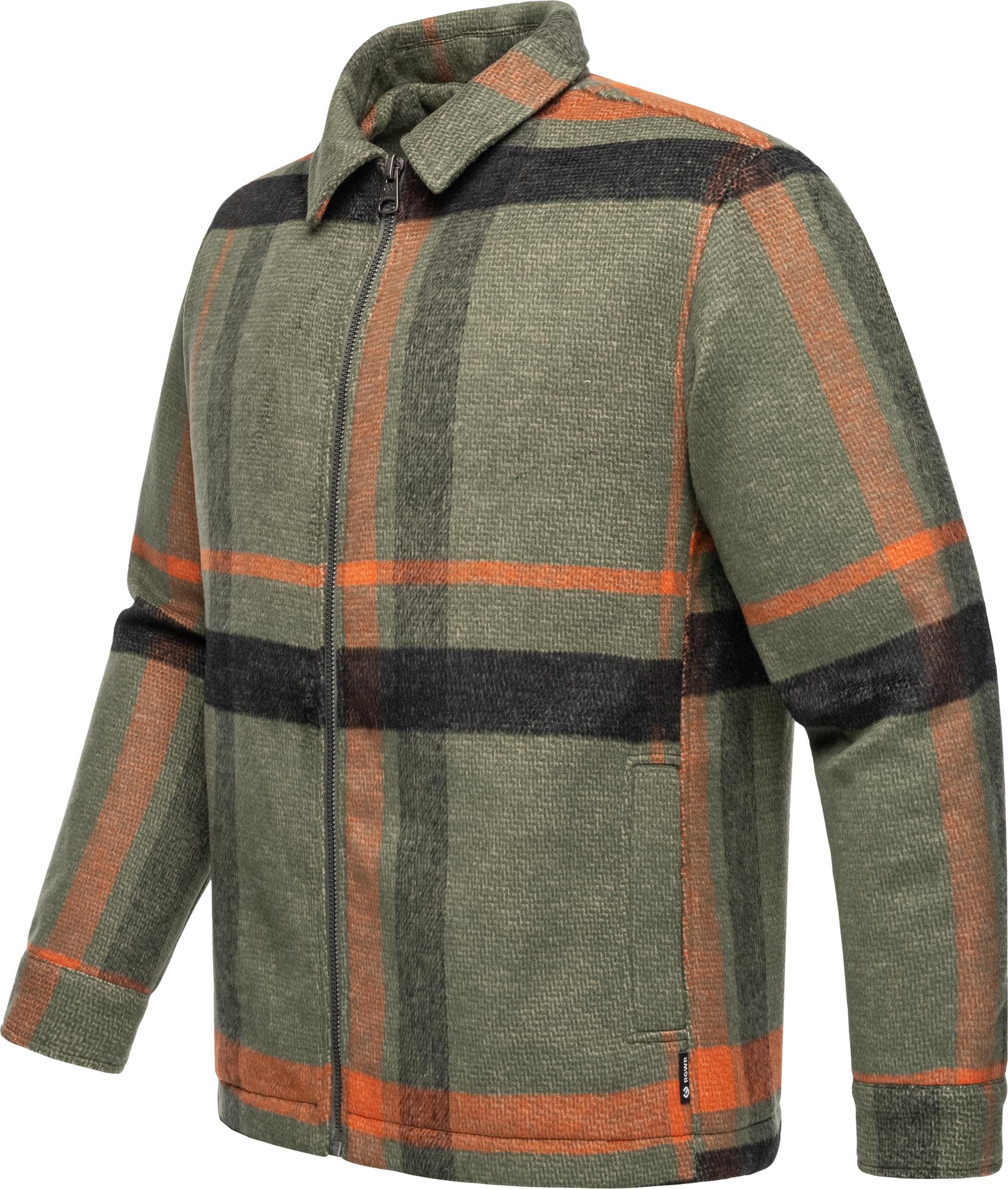 Ragwear Outdoorjacke Azzte Check stylische Herren günstig online kaufen