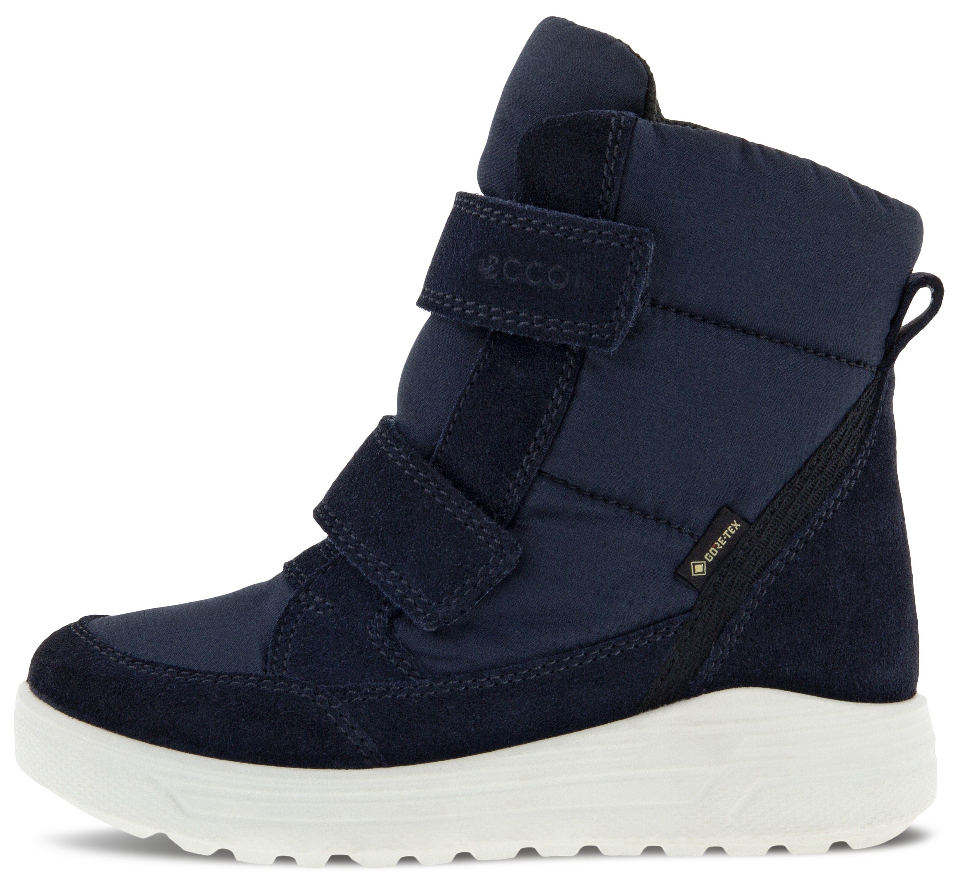 grau mit Ecco Klettriemchen, Winterstiefel GORE-TEX Snowboarder Urban