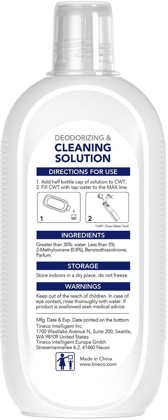 Tineco Multi Oberflächen Reiniger 1 Liter Fussbodenreiniger (1-St. 1 Liter Flasche Reinigungsmittel)