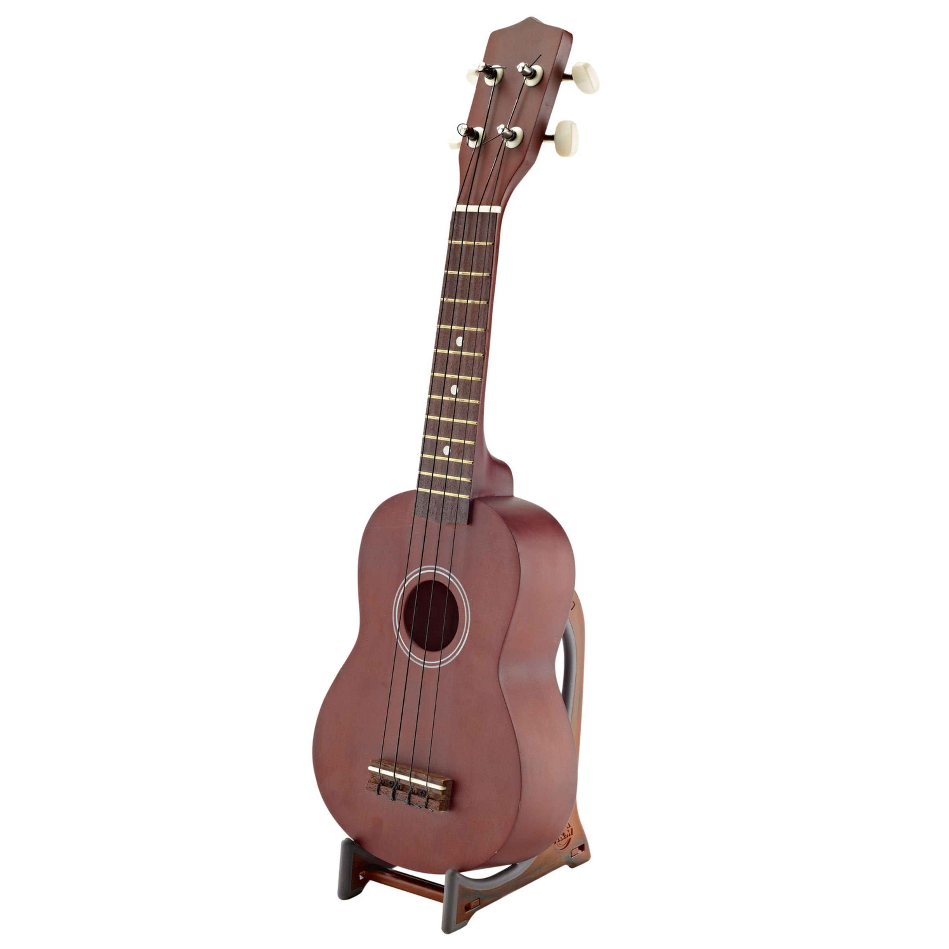 König & Meyer Gitarrenständer, (15550 Violinen- /Ukulelenständer Holzoptik, Zubehör, Ständer), 15550 Violinen-/Ukulele Displayständer - Gitarrenständer