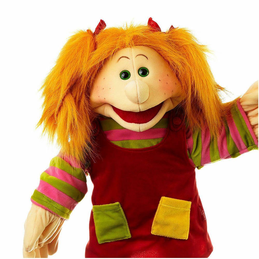 Living Puppets Handpuppe Living Puppets Handpuppe Lilabell 65 cm W626 (Packung), Sehr gut geeignet um Geschichten zu erzählen