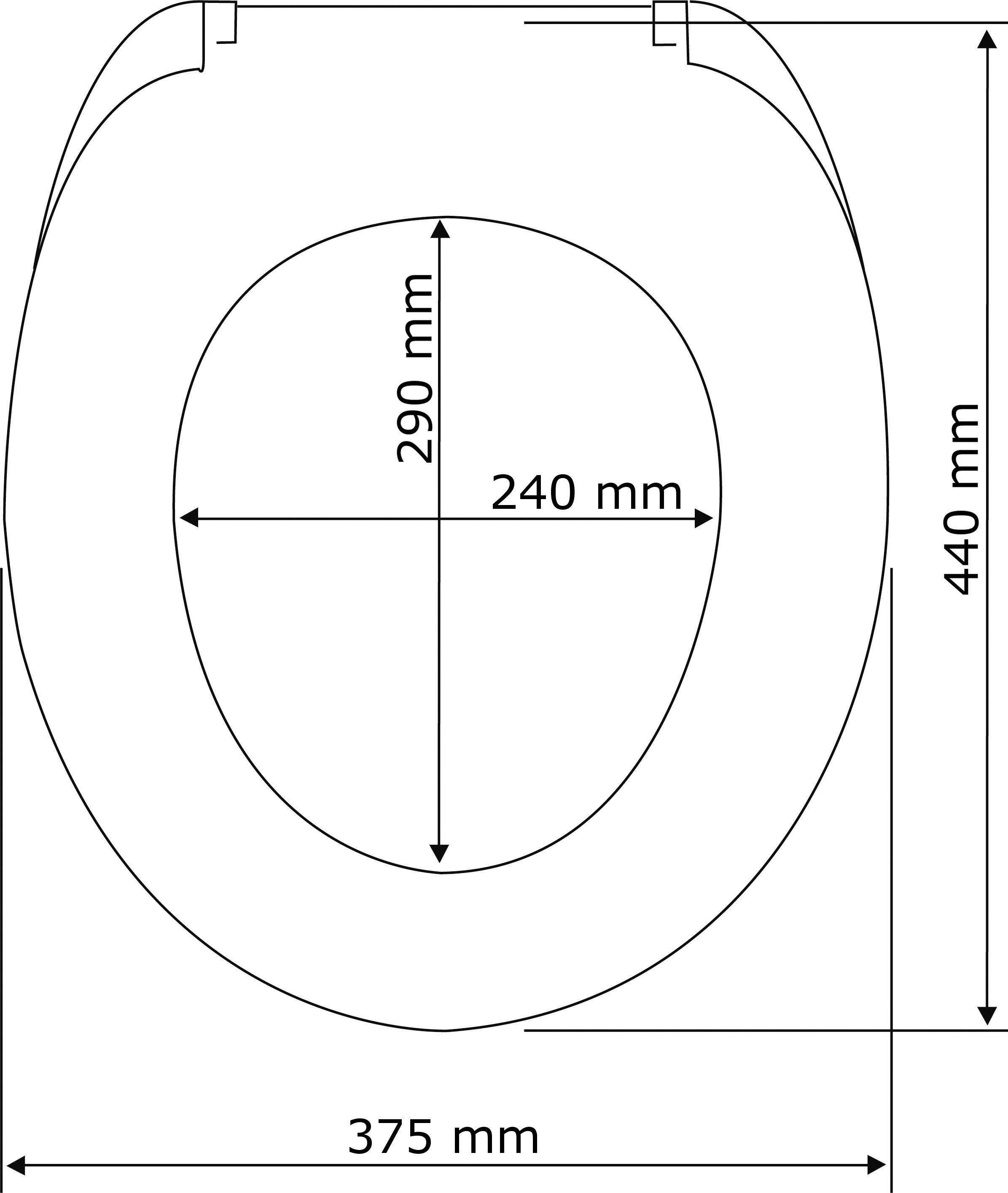 WENKO WC-Sitz Affe