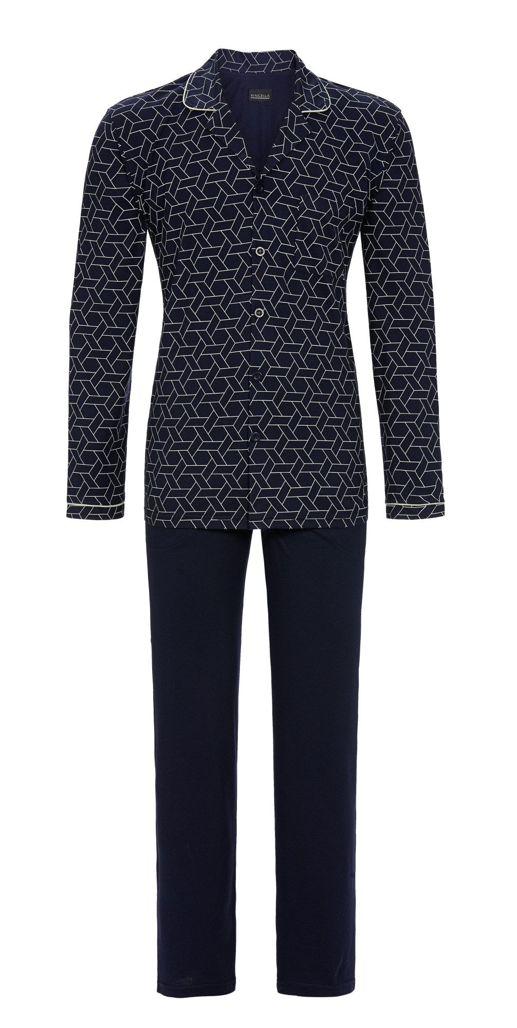Ringella Pyjama mit durchgehender Knopfleiste (2 tlg)