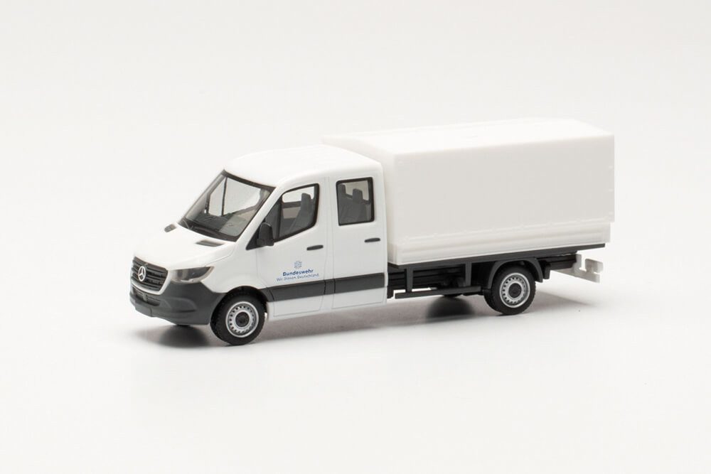 Herpa Modellauto Herpa Military 700788 H0 MB Sprinter `18 DoKa BW Fuhrpark 1:87