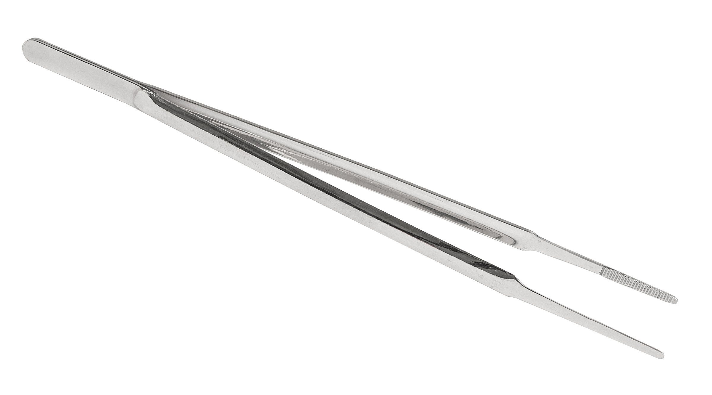 BigDean Kochzange Kochpinzette 30cm Edelstahl Küchenpinzette Grillpinzette Fleischzange