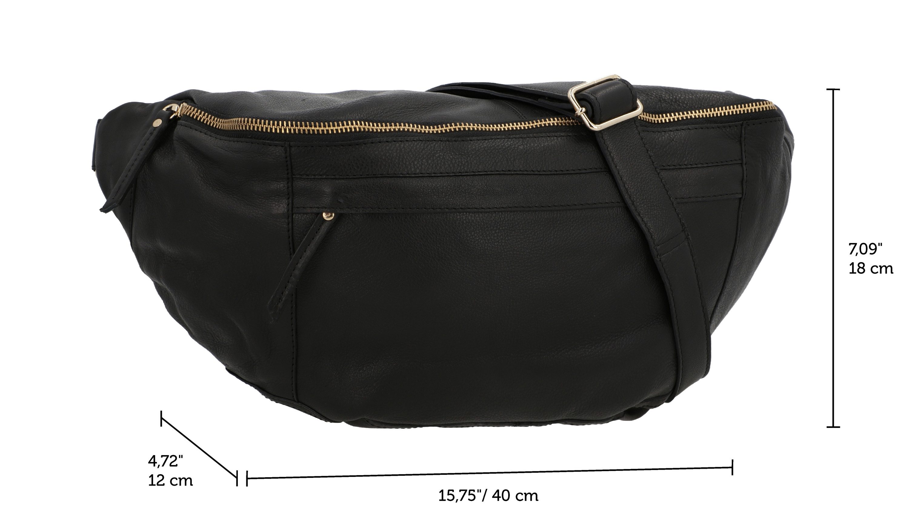 Gusti Leder Gürteltasche Gusti Leder Bauchtasche Esben (1-tlg)