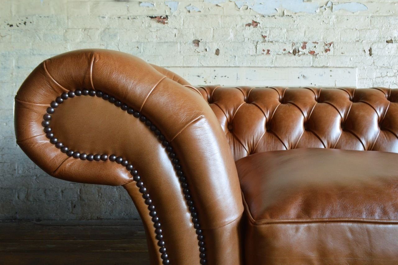 3-Sitzer Couch Sitz Europe Polster Luxus Sofa Garnitur, JVmoebel Design in Chesterfield Made