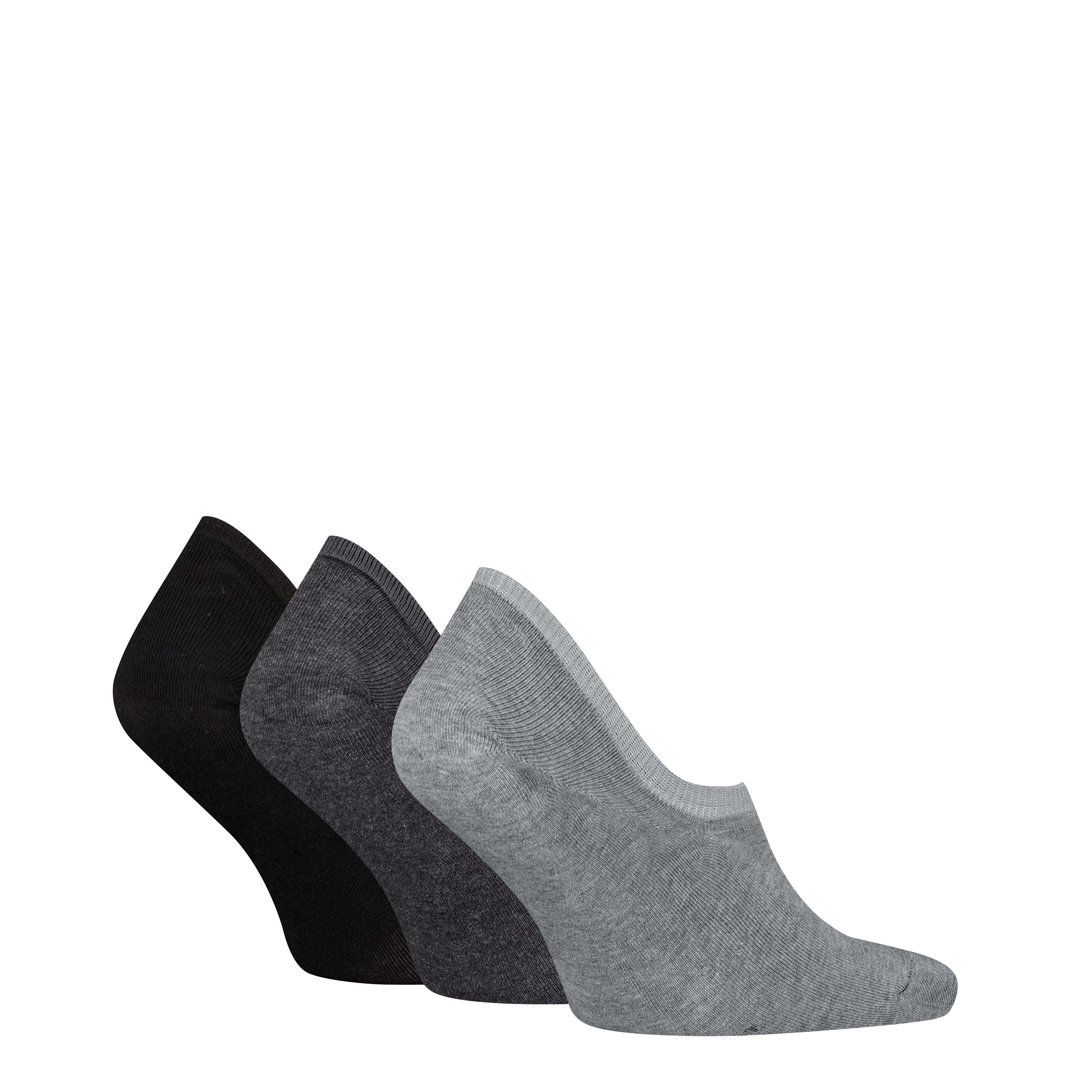 Calvin Klein Füßlinge CK MEN FOOTIE HIGH CUT (3 Paar) hoch geschnittene Silhouette, Cotton-Mix