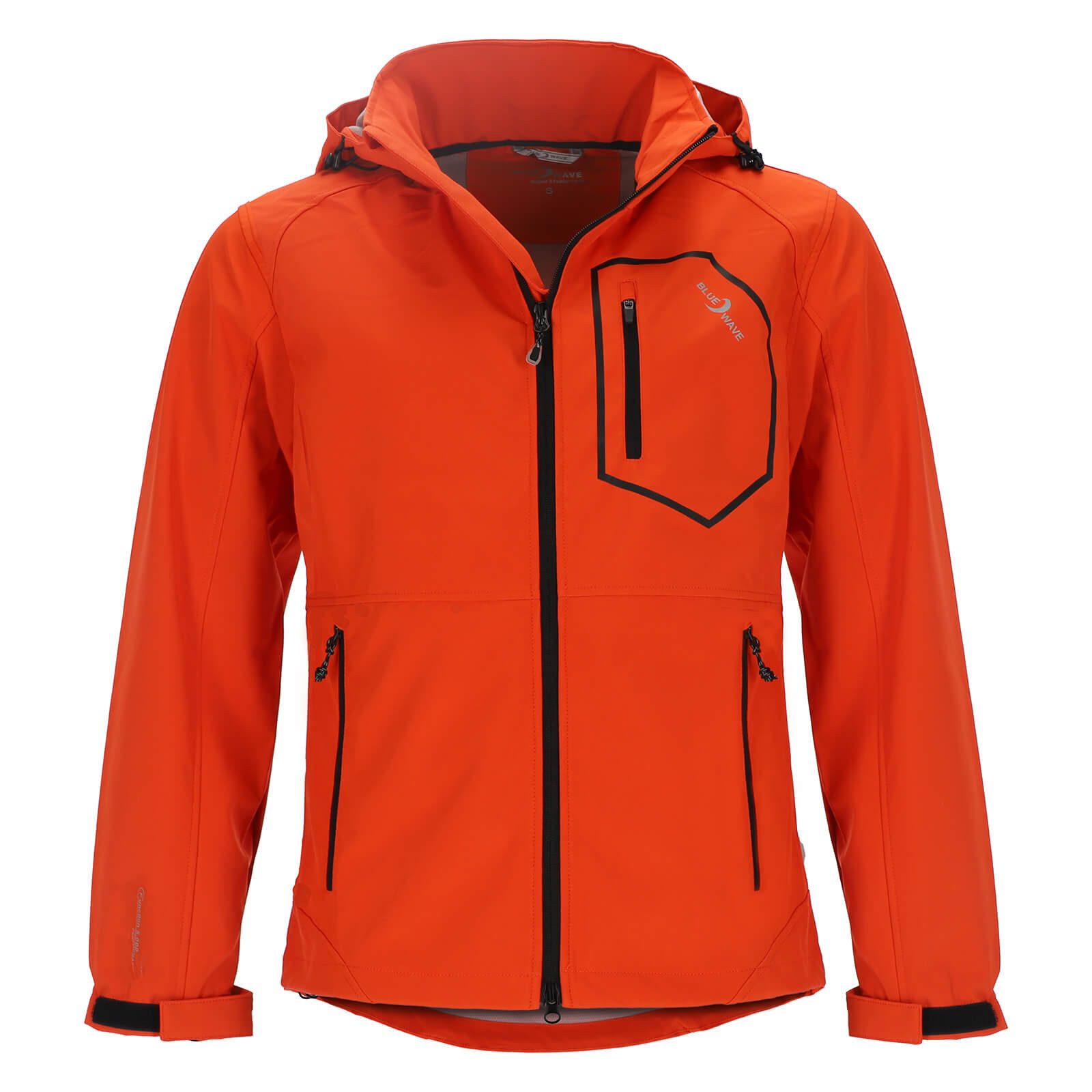 Blue Wave Softshelljacke Louis Herren Jacke Louis mit verstellbarer Kapuze günstig online kaufen