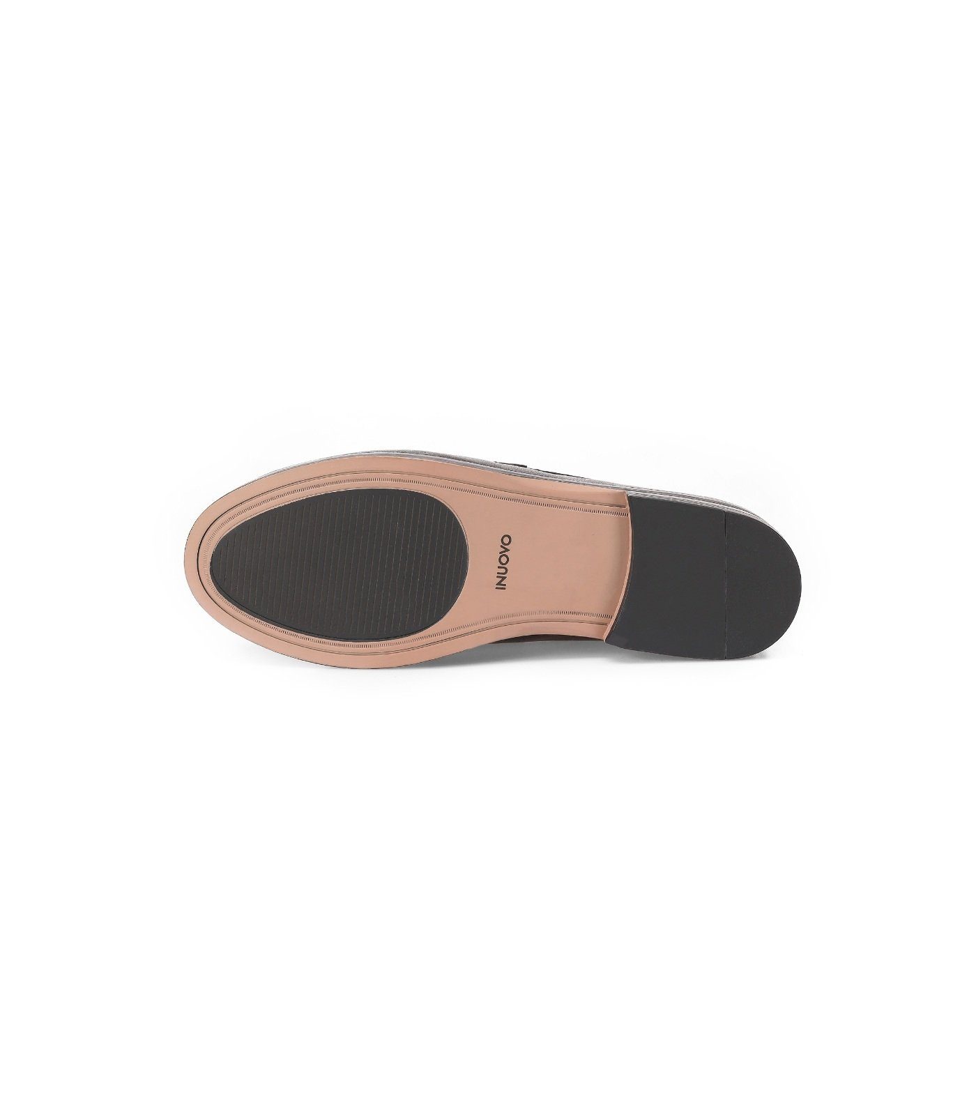 INUOVO Slipper Slipper Schwarz Leder