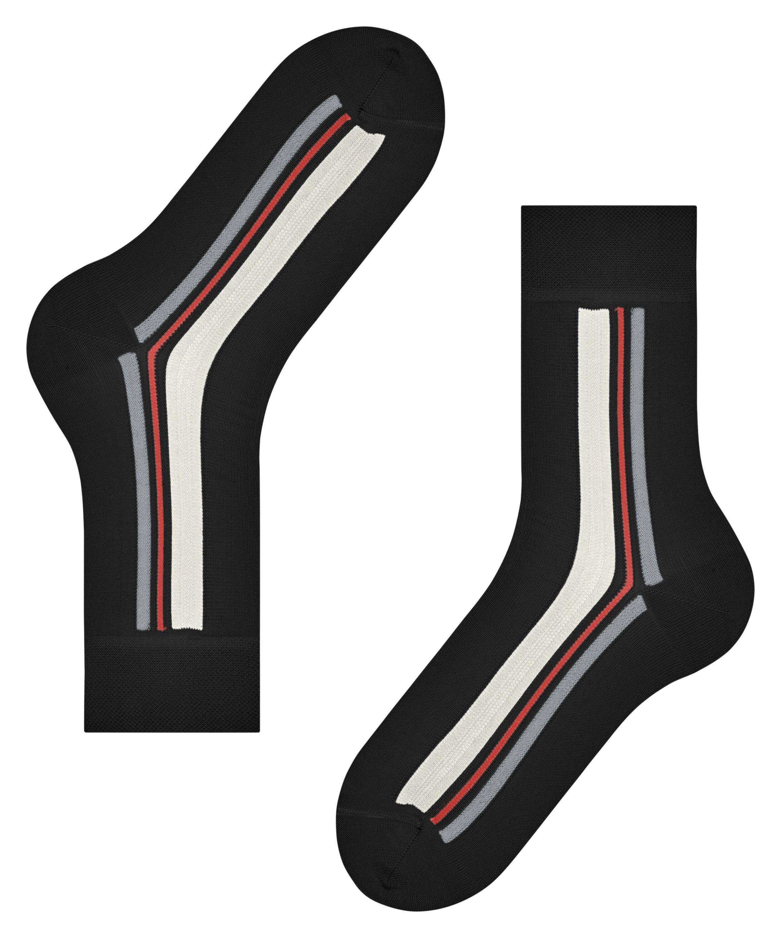 (3000) FALKE (1-Paar) Profile Fold black Sensitive Socken