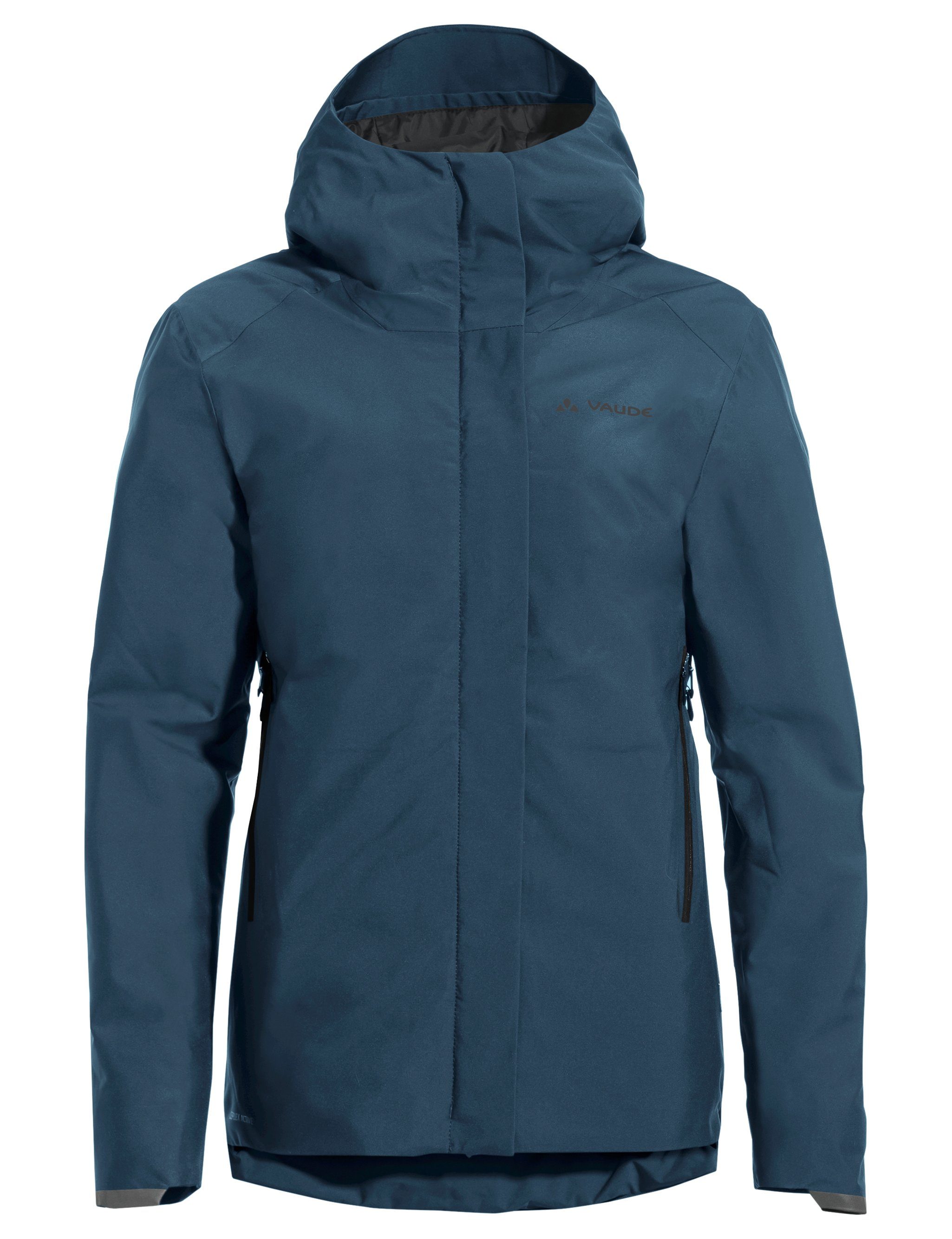 VAUDE Outdoorjacke Women's Cyclist Warm Rain Jacket (1-St) Klimaneutral kompensiert