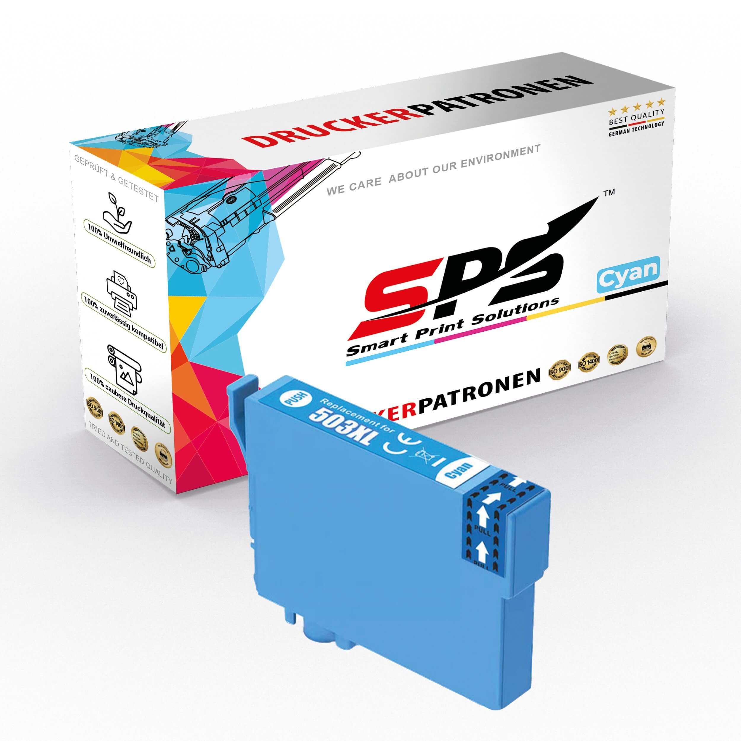 SPS Kompatibel für Epson Expression Home XP5200 (503XL) Tintenpatrone Cyan Tintenpatrone (1er Pack)