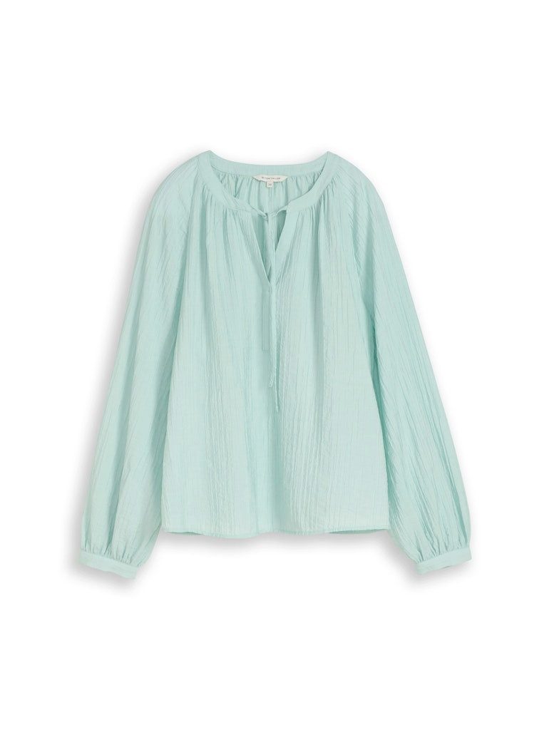 TOM TAILOR Blusentop blouse crinkle structure