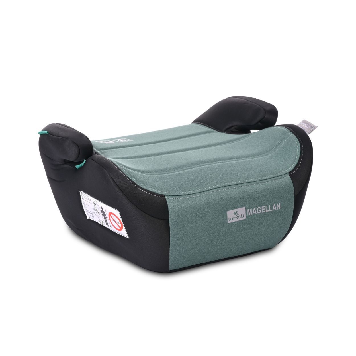Lorelli Kindersitzerhöhung Magellan (125-150cm), ab: 5, bis: 12, waschbarer Bezug, Booster, i-Size, bis 36 kg, Armlehnen, Polyester
